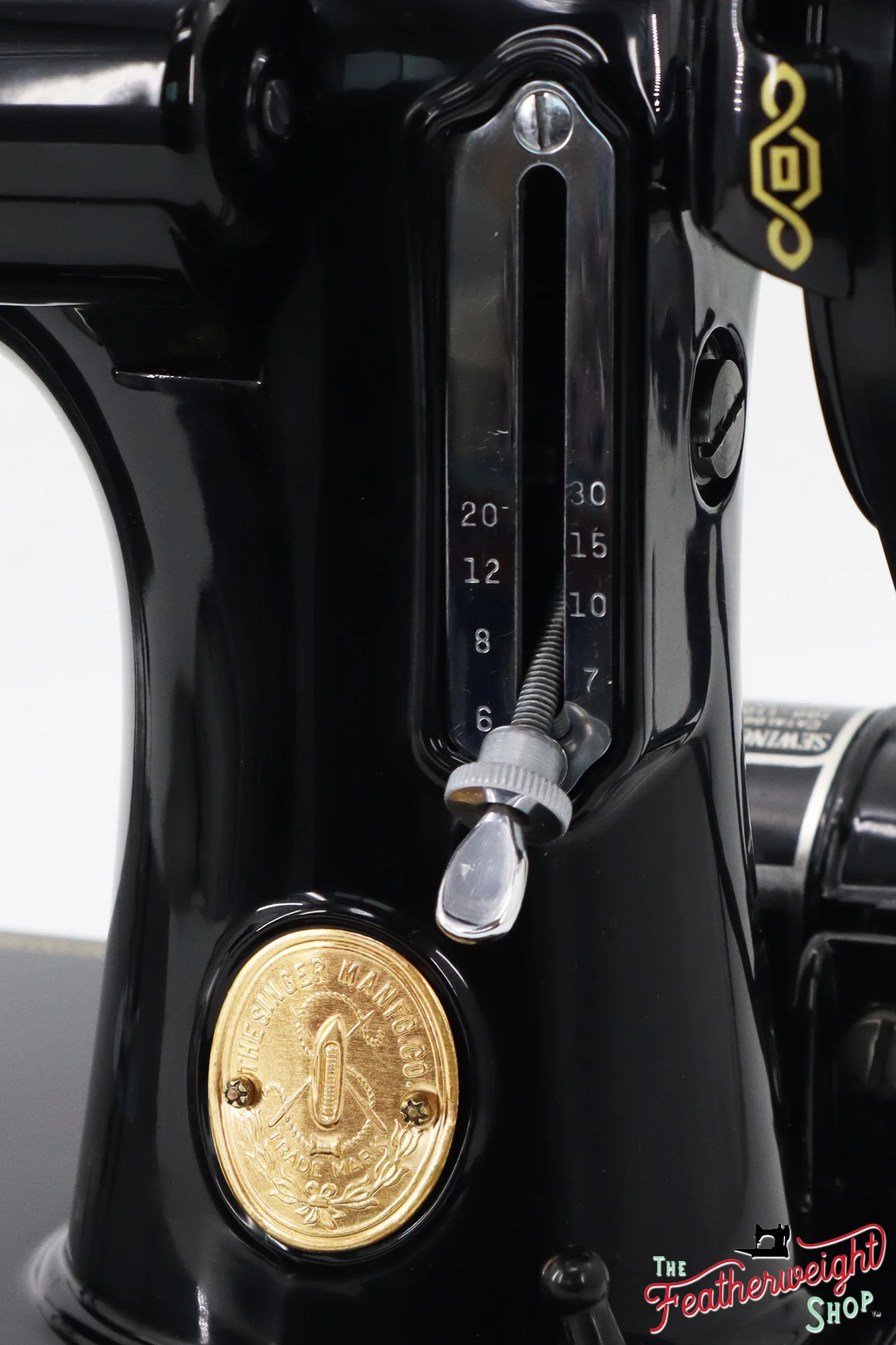 Singer Featherweight 221, "First-Run" 1933 AD54266* - Fully Restored in Gloss Black - Image 18