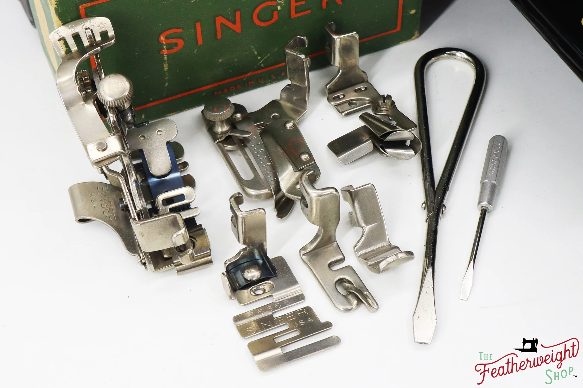 Singer Featherweight 221, "First-Run" 1933 AD54266* - Fully Restored in Gloss Black - Image 26