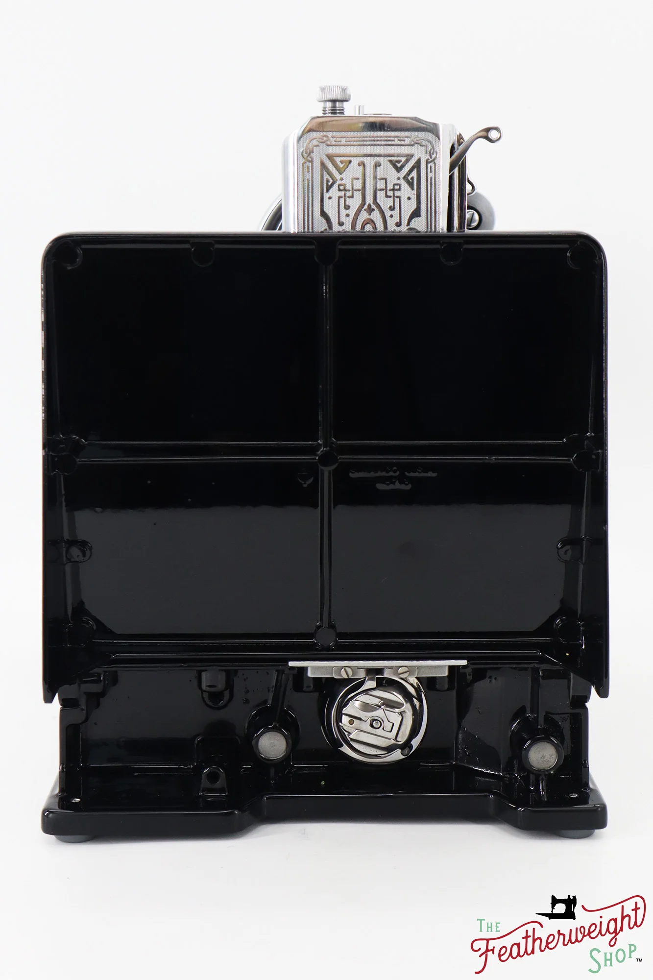 Singer Featherweight 221, "First-Run" 1933 AD54266* - Fully Restored in Gloss Black - Image 5