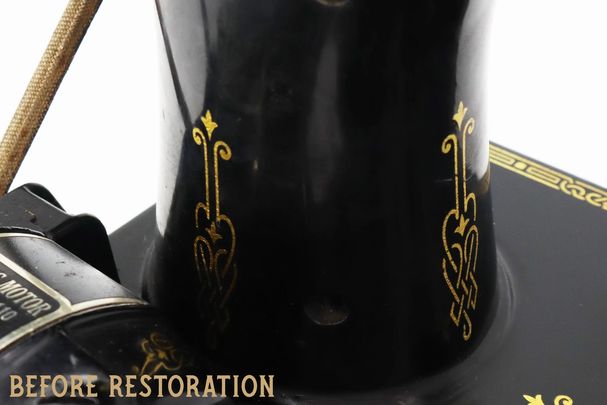 Singer Featherweight 221, "First-Run" 1933 AD5434** - Fully Restored in Gloss Black - Image 10