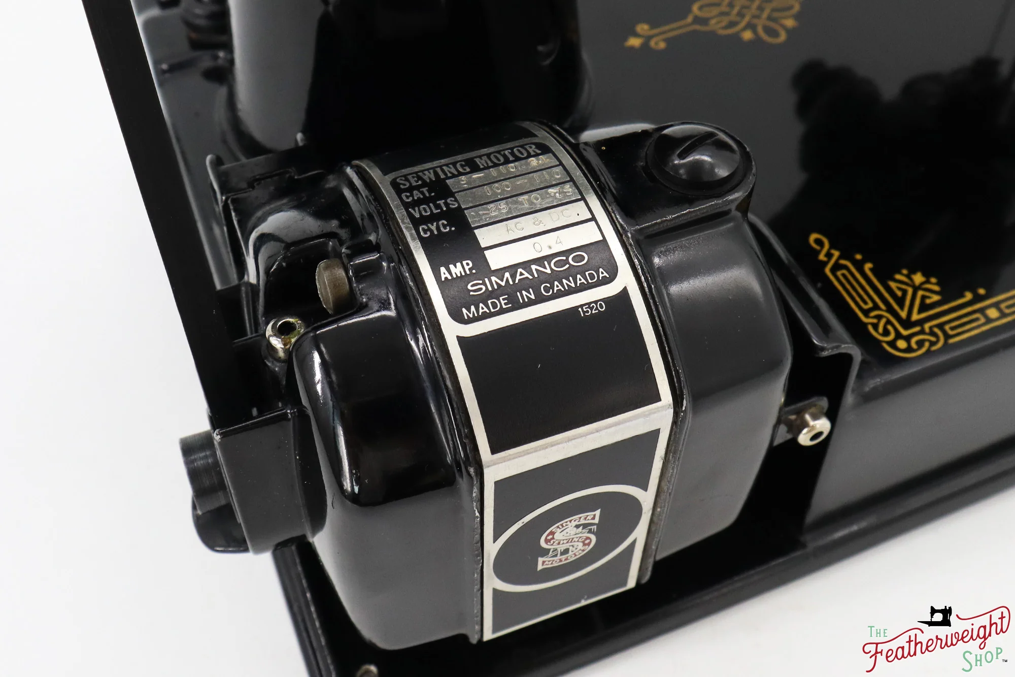Singer Featherweight 221, RARE 'M.R.' - AH196*** - Image 18