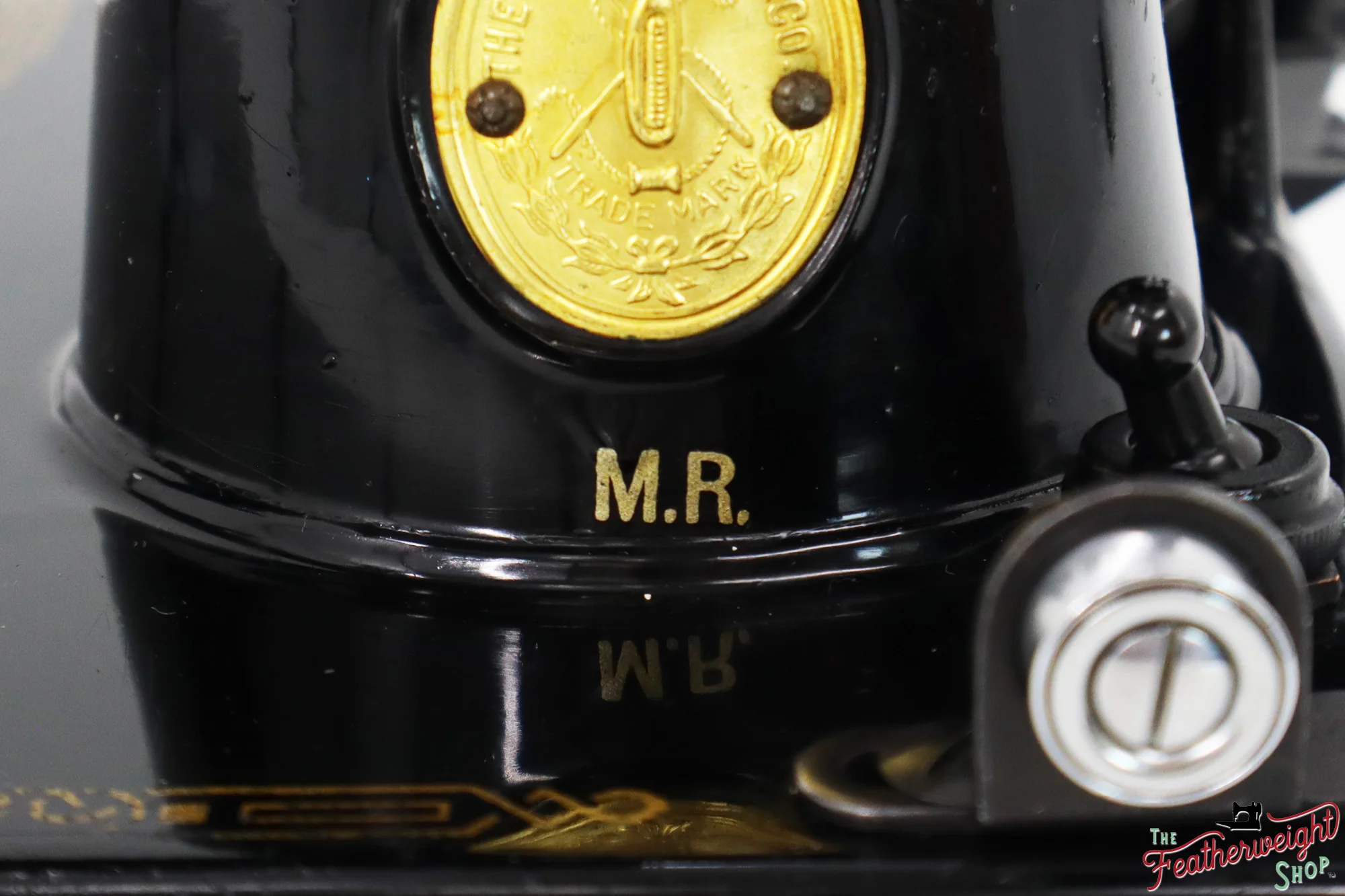 Singer Featherweight 221, RARE 'M.R.' - AH196*** - Image 2