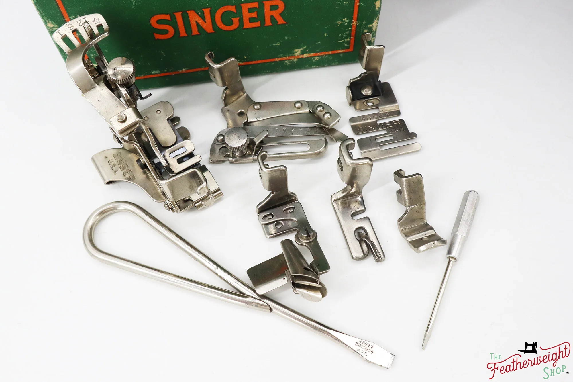 Singer Featherweight 221, RARE 'M.R.' - AH196*** - Image 20