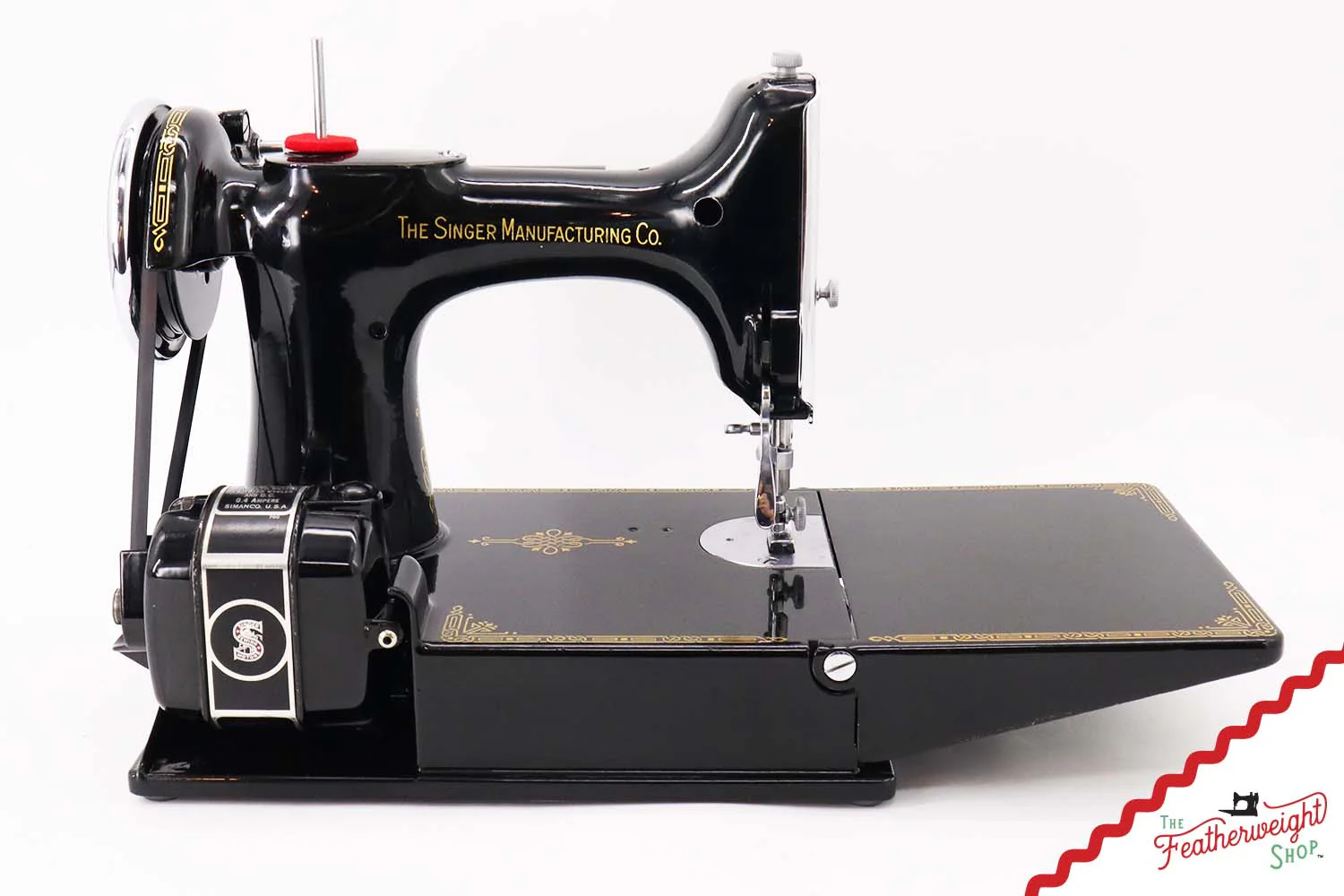 Singer Featherweight 221 Sewing Machine, 1935 AD887*** - Image 6