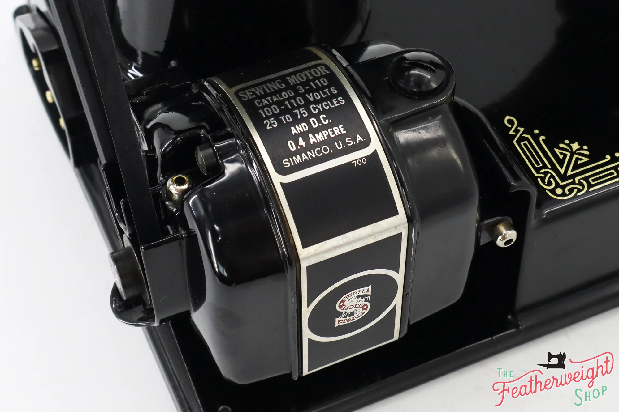 Singer Featherweight 221 Sewing Machine, 1936 AE3002** - Image 16