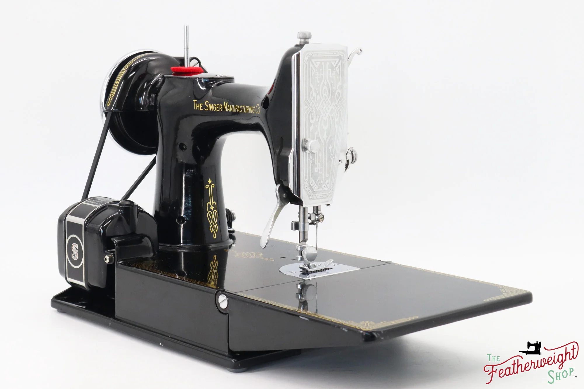 Singer Featherweight 221 Sewing Machine, AE420*** - 1937 - Image 5