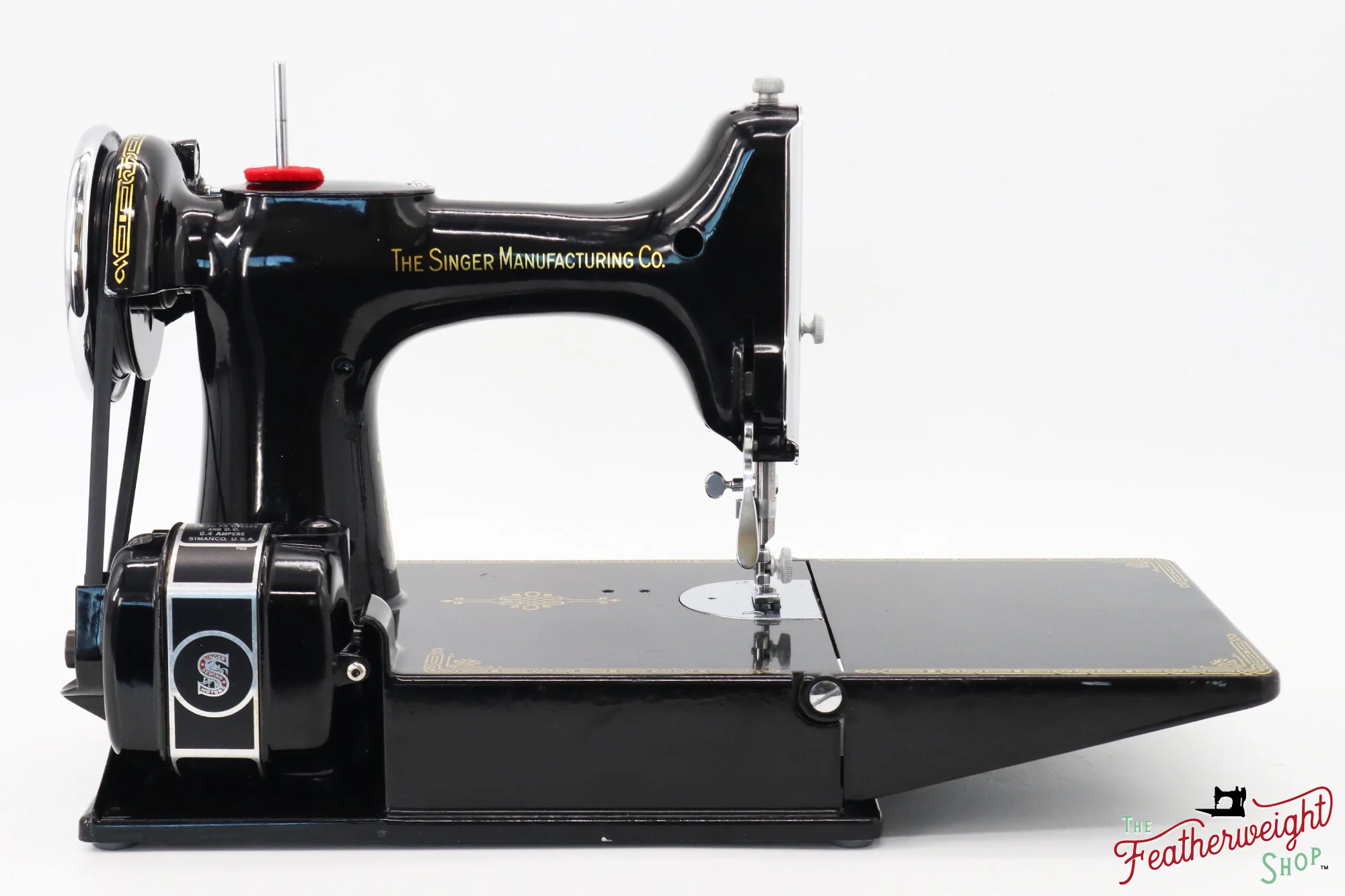 Singer Featherweight 221 Sewing Machine, AE420*** - 1937 - Image 6