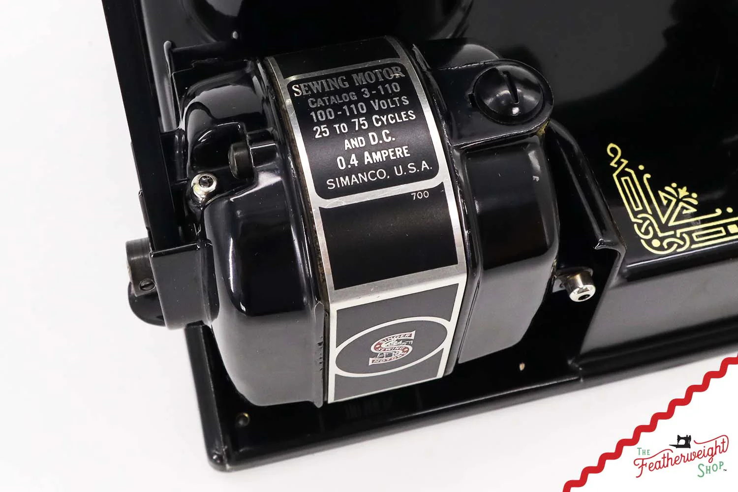 Singer Featherweight 221 Sewing Machine, AE5455** - 1937 - Image 16