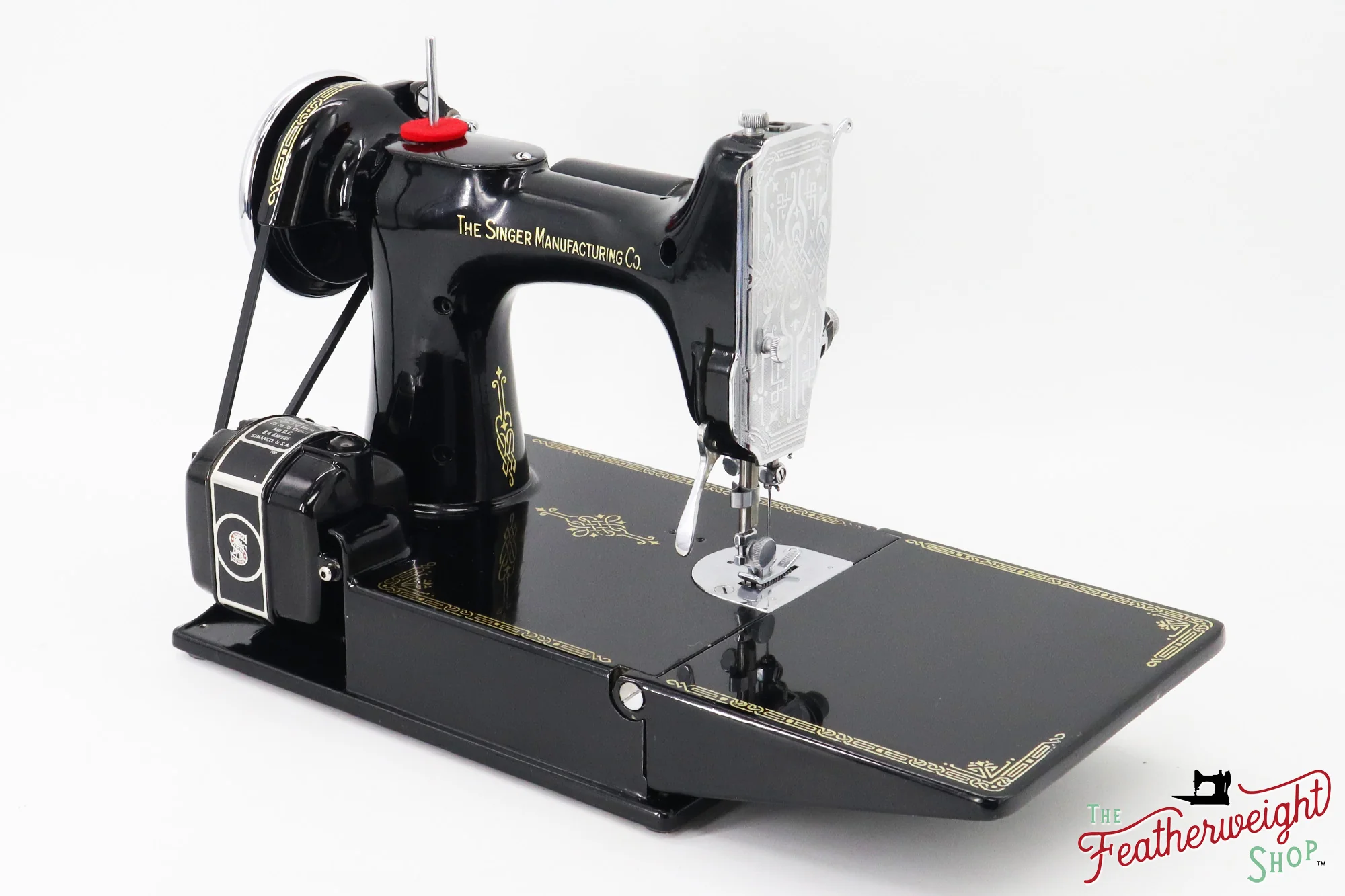 Singer Featherweight 221 Sewing Machine, AF39038* - 1939 - Image 6
