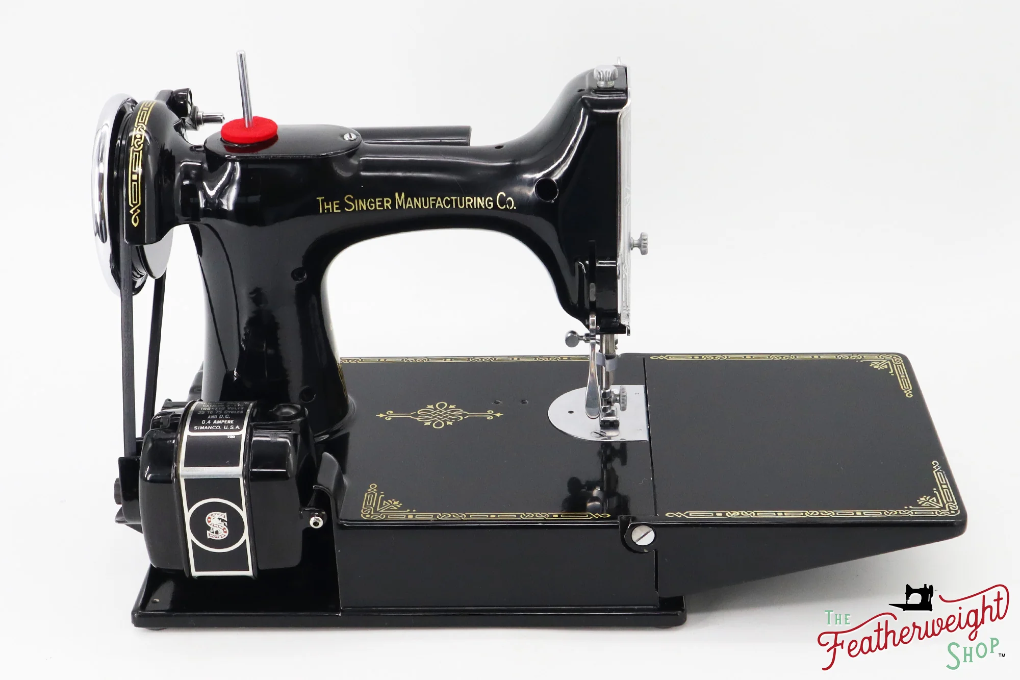 Singer Featherweight 221 Sewing Machine, AF39038* - 1939 - Image 7