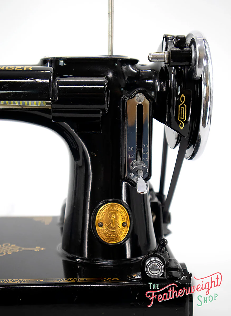 Singer Featherweight 221 Sewing Machine, AF391*** - Corduroy Insert - RARE - Image 20