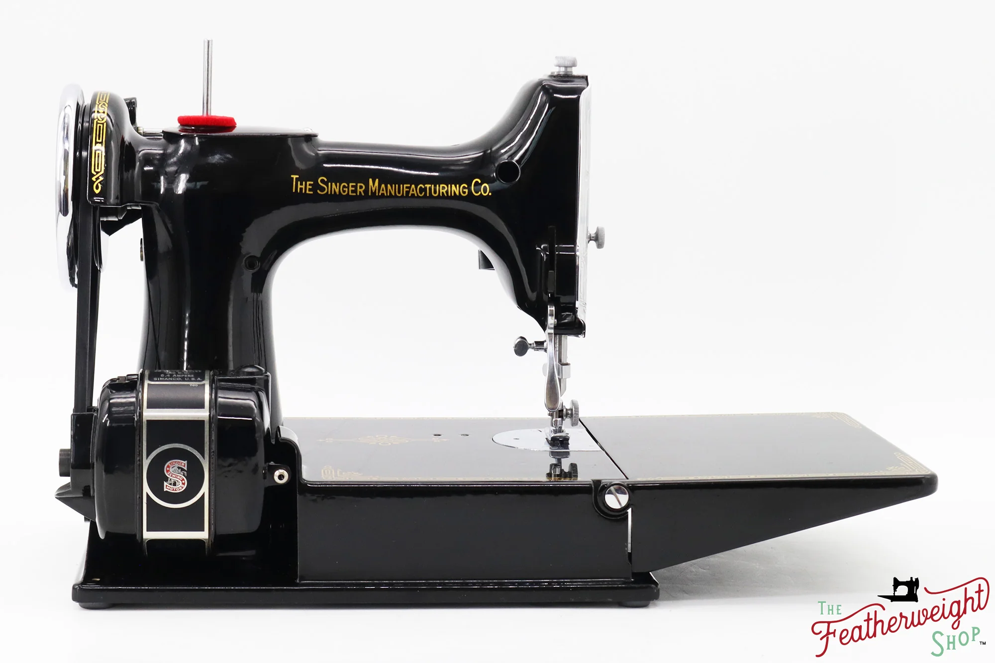 Singer Featherweight 221 Sewing Machine, AF490*** - 1940 - Image 5