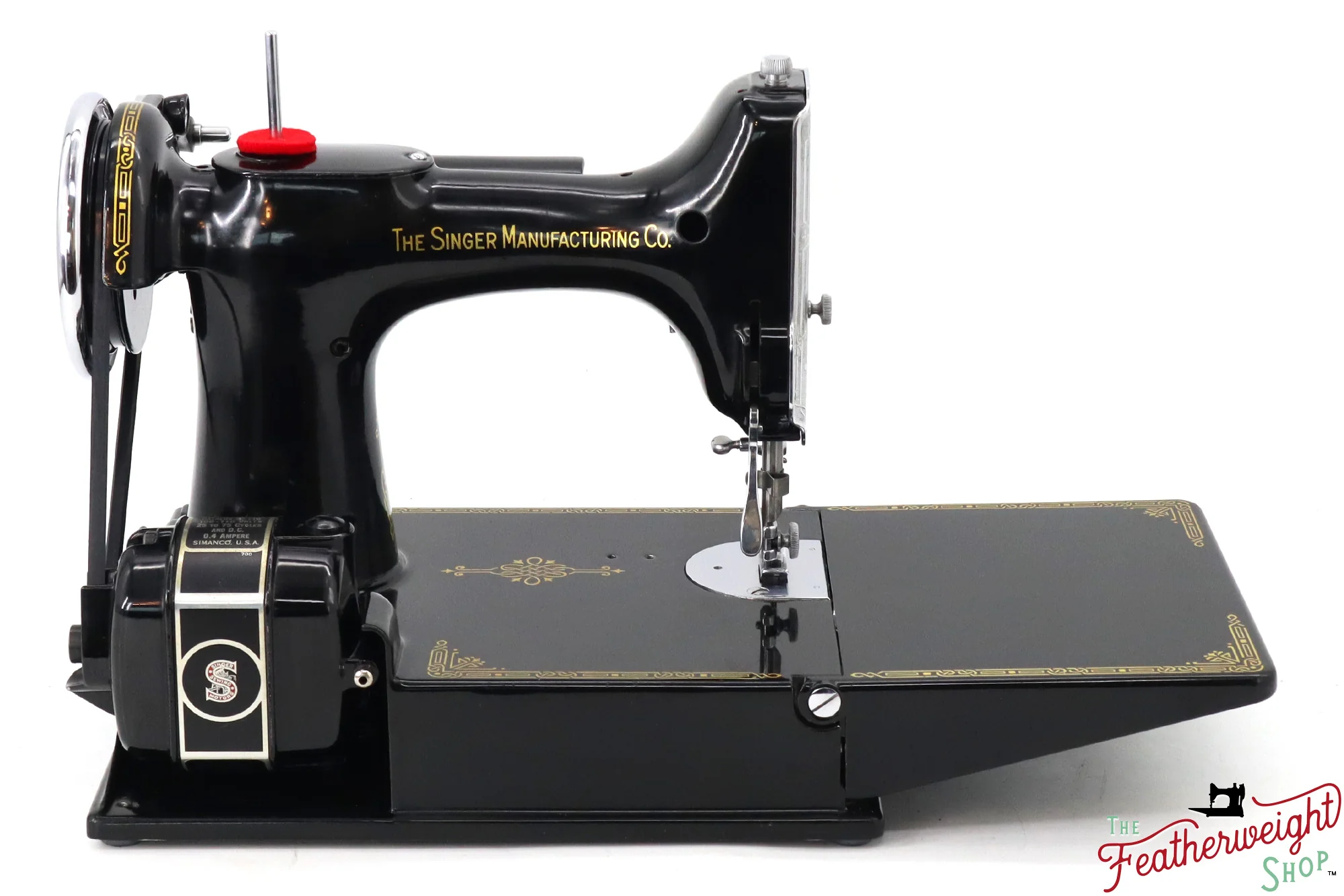 Singer Featherweight 221 Sewing Machine, AF575*** - 1940 - Image 6