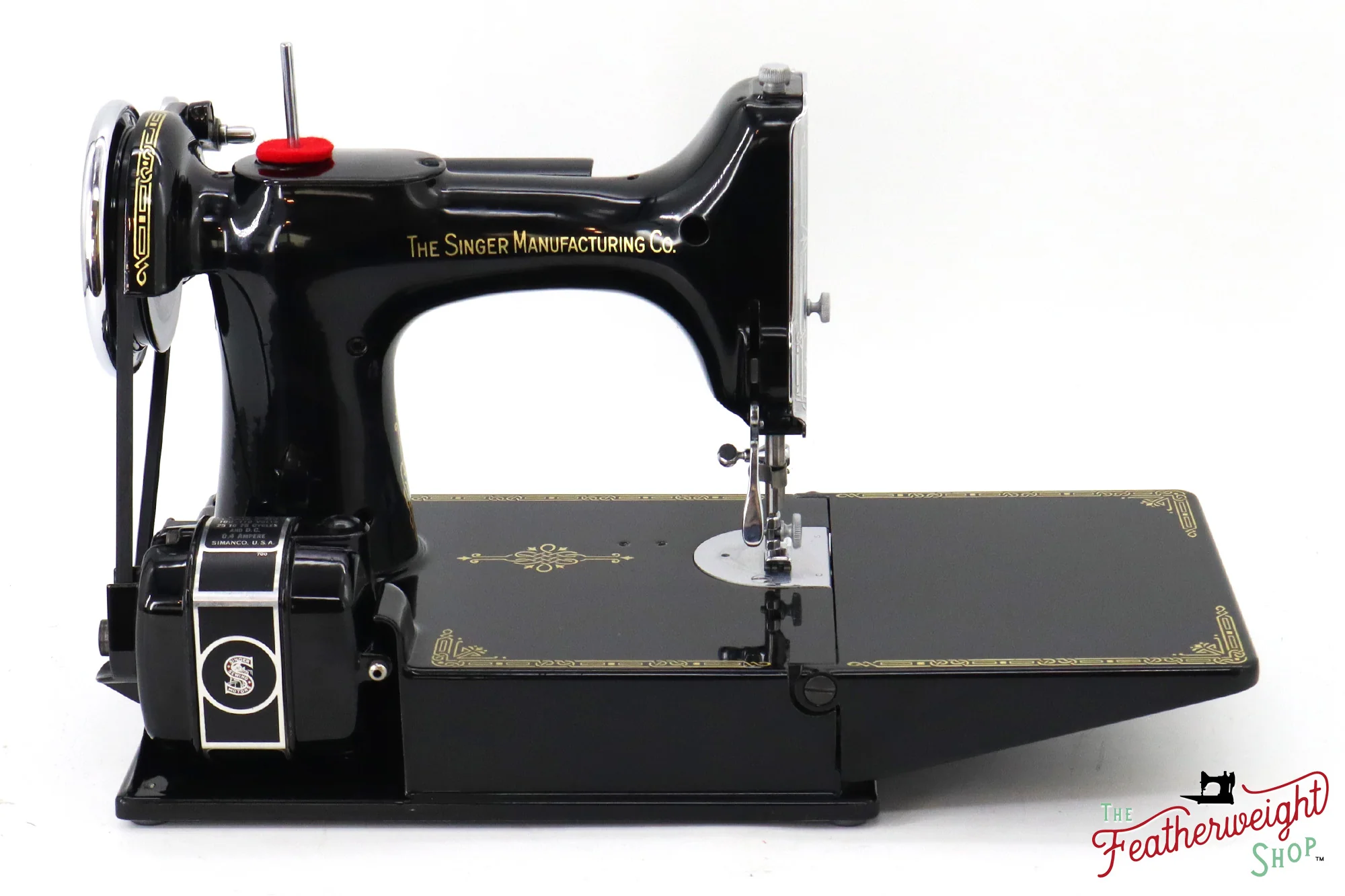Singer Featherweight 221 Sewing Machine, AF865*** - 1941 - Image 6
