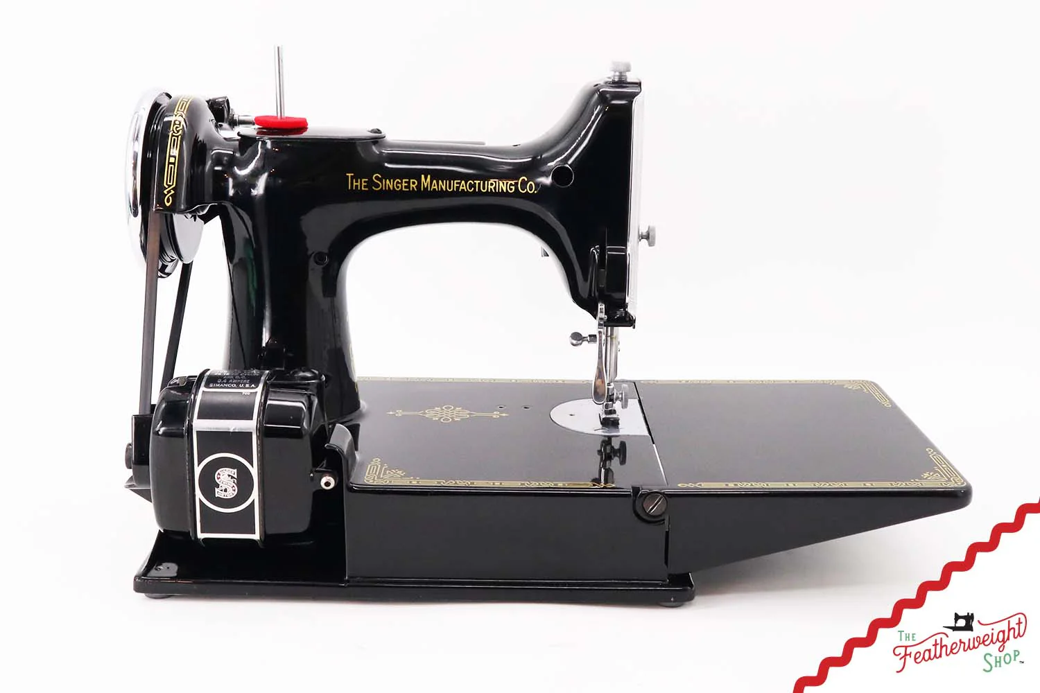 Singer Featherweight 221 Sewing Machine, AF866*** - 1941 - Image 6