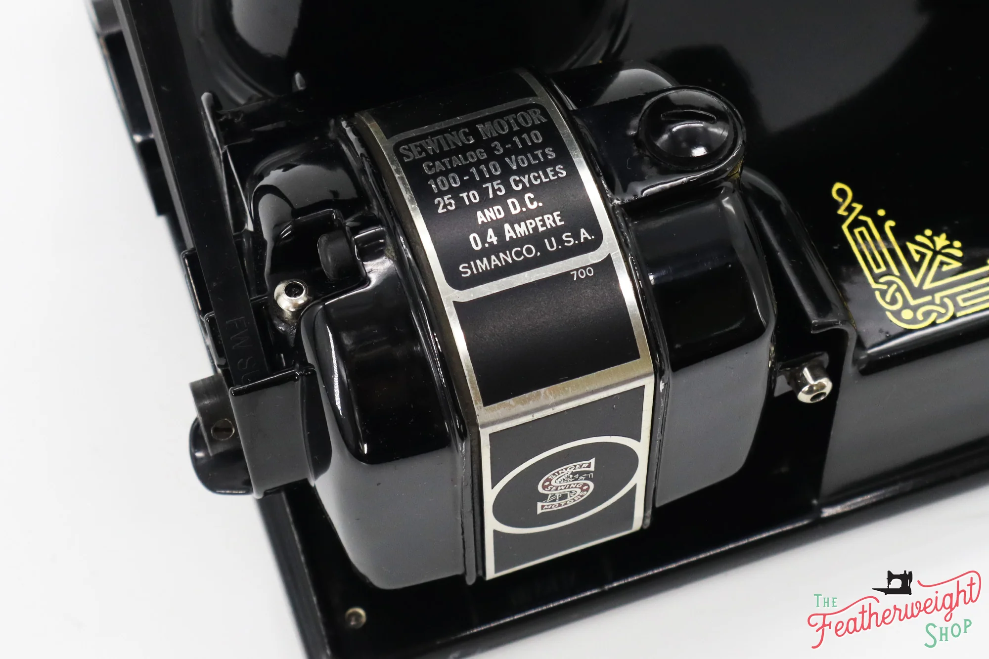 Singer Featherweight 221 Sewing Machine, AF875*** - Image 15