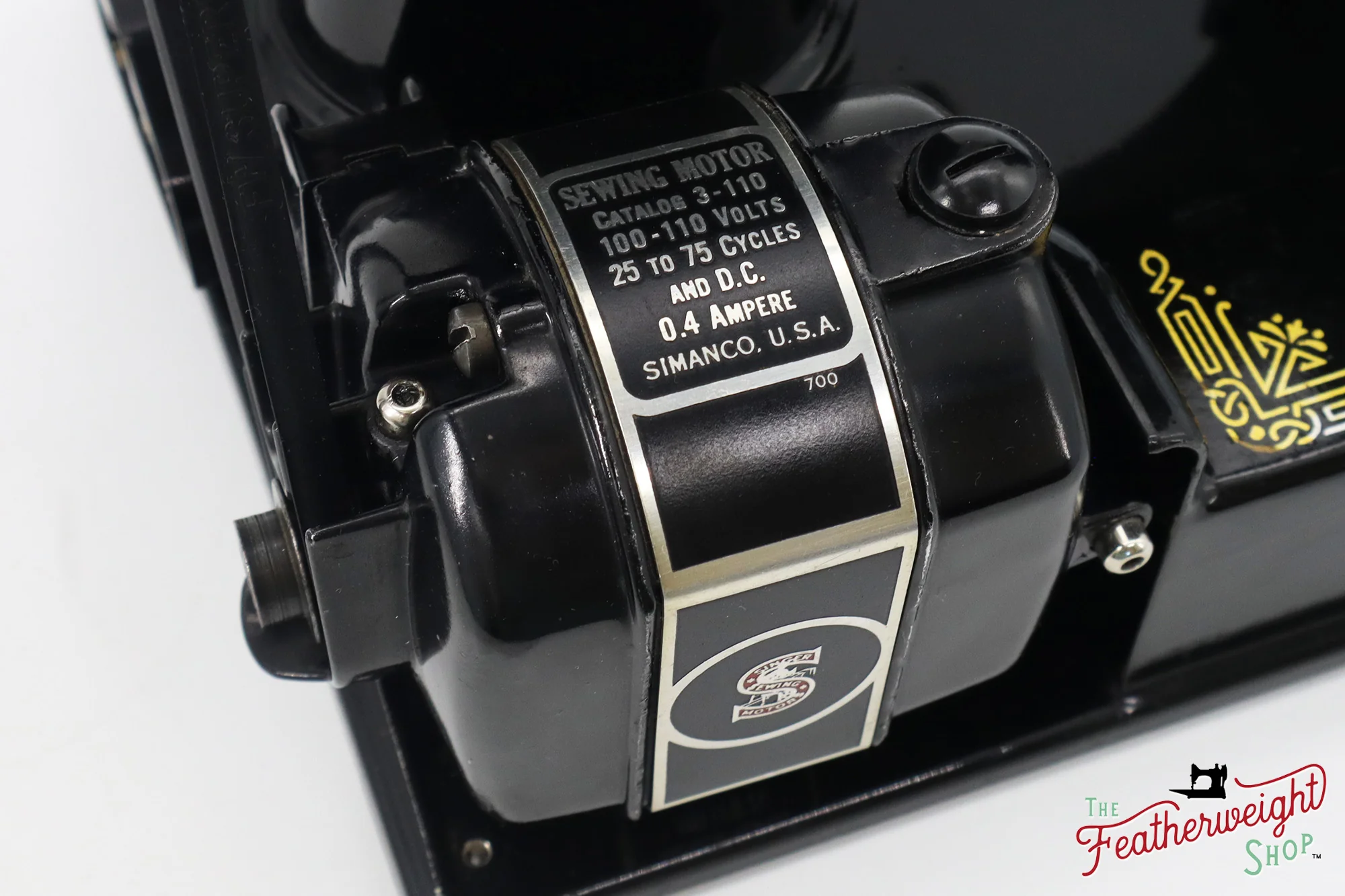 Singer Featherweight 221 Sewing Machine, AF937*** - 1941 - Image 19