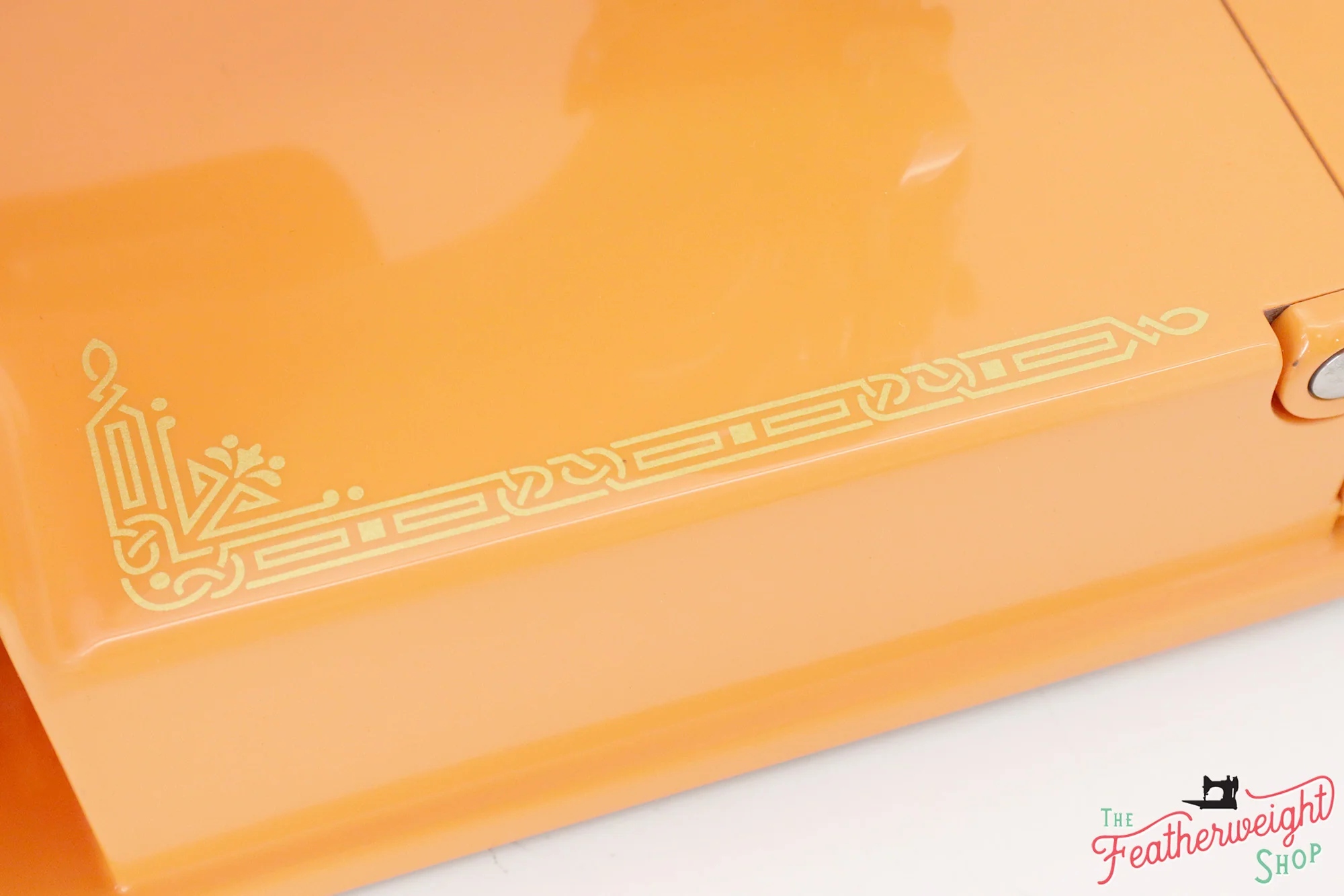 Singer Featherweight 221 Sewing Machine AG696*** - Fully Restored in Happy Orange - Image 16