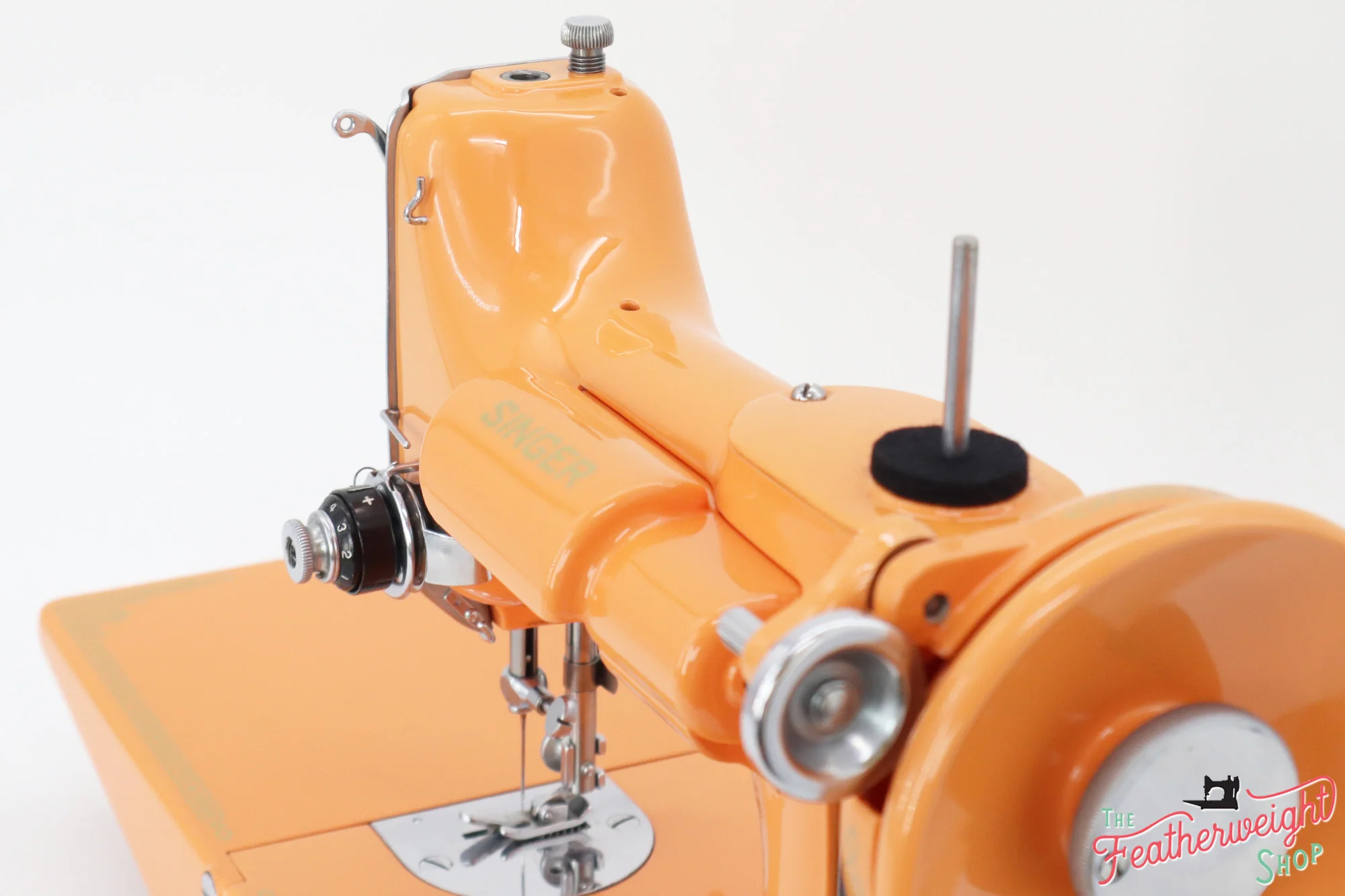 Singer Featherweight 221 Sewing Machine AG696*** - Fully Restored in Happy Orange - Image 18