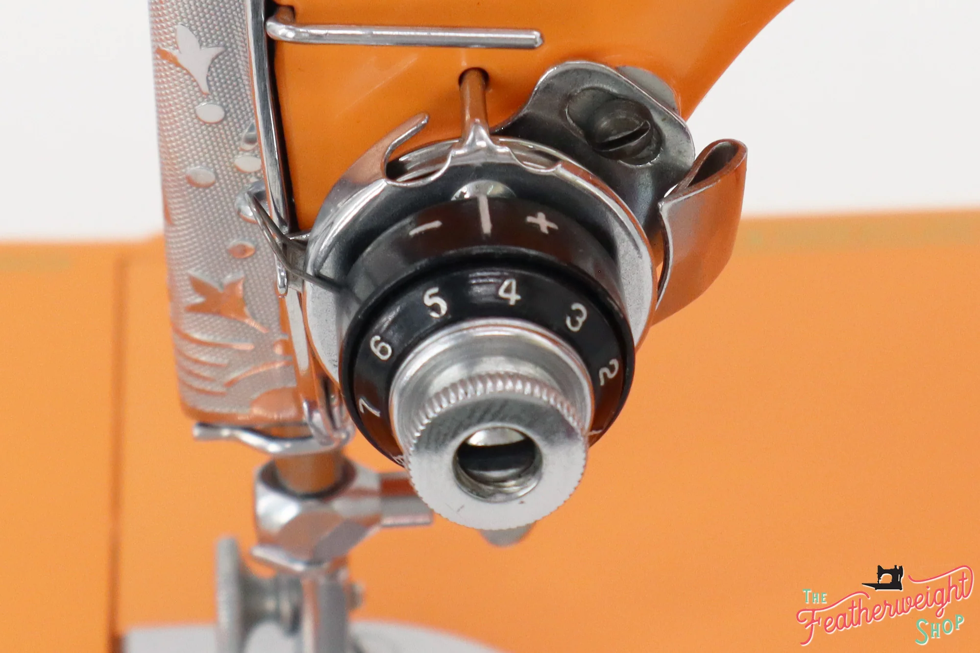 Singer Featherweight 221 Sewing Machine AG696*** - Fully Restored in Happy Orange - Image 20