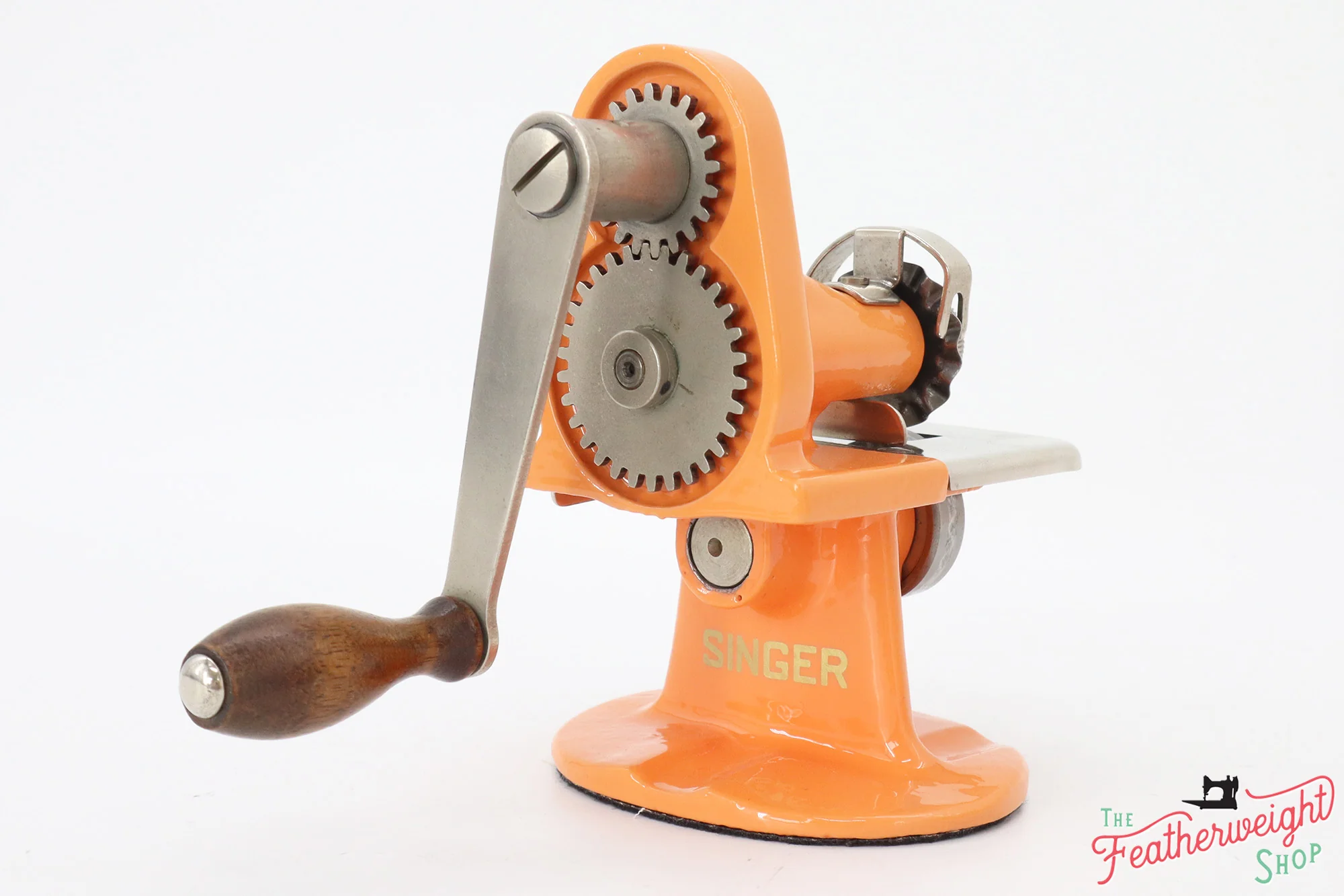 Singer Featherweight 221 Sewing Machine AG696*** - Fully Restored in Happy Orange - Image 6