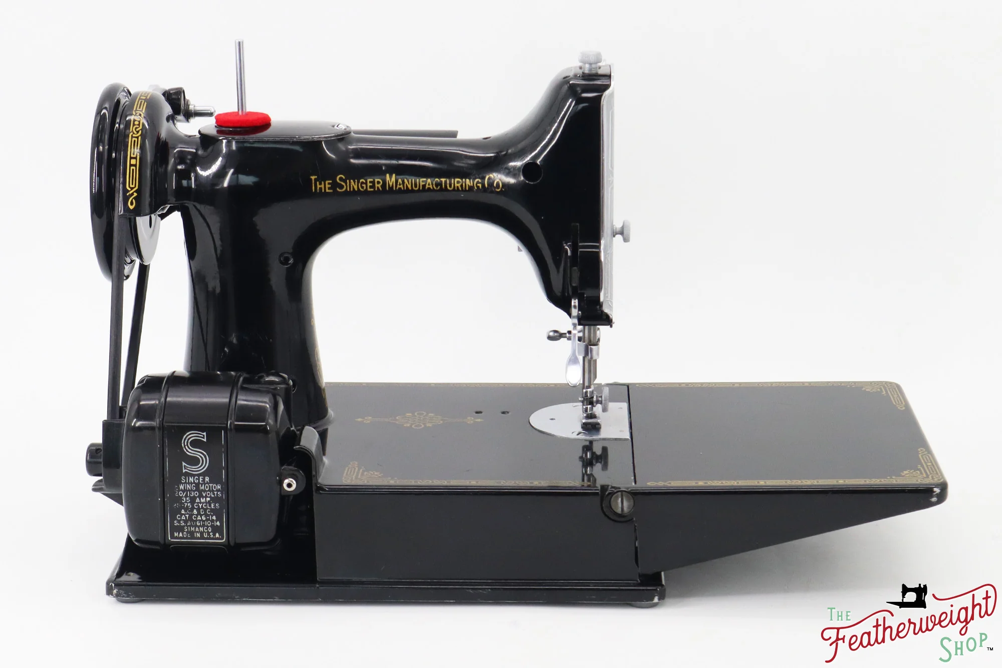 Singer Featherweight 221 Sewing Machine, AG884*** - 1946 - RARE Motor - Image 6