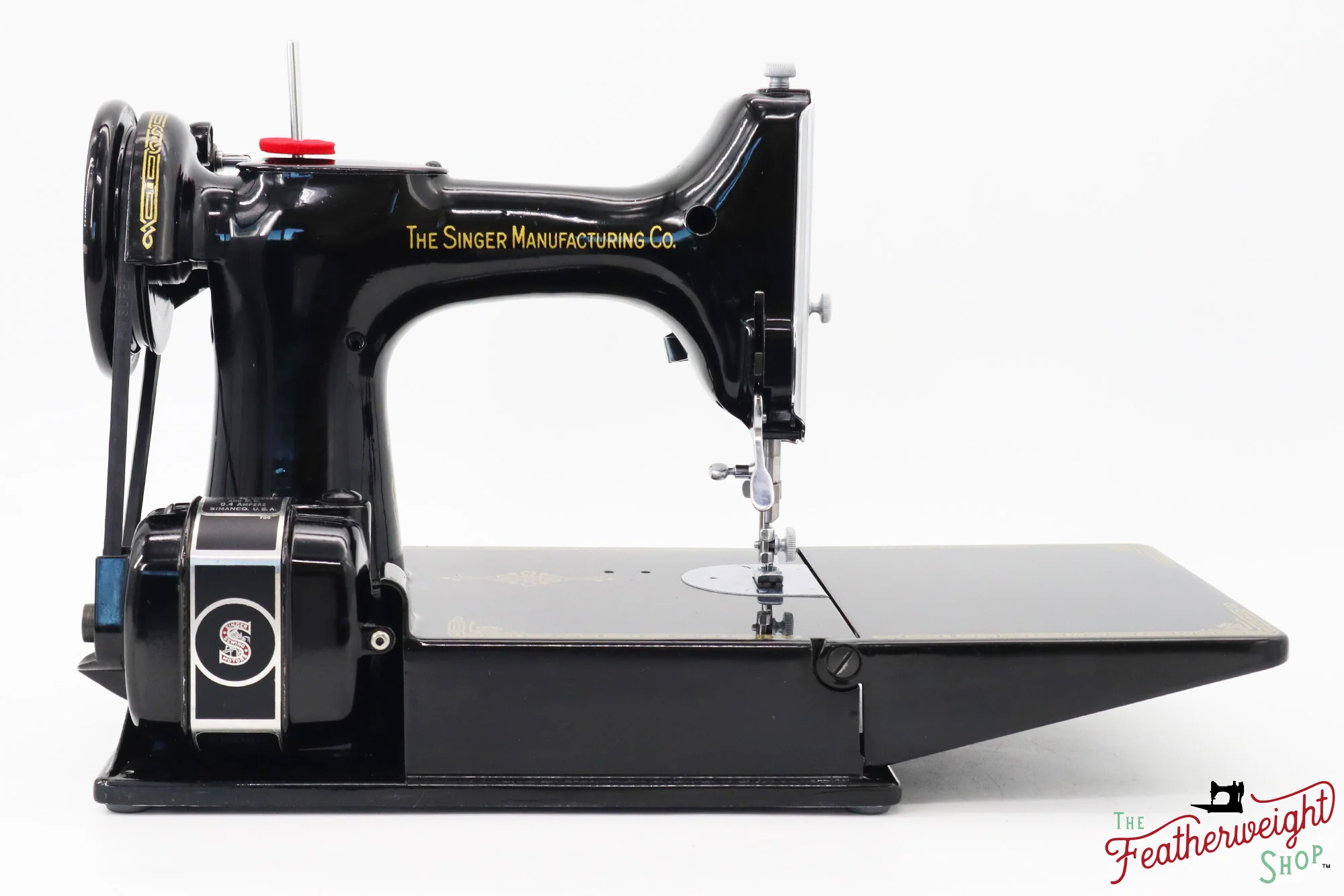 Singer Featherweight 221 Sewing Machine, AH413*** - 1948 - Image 6
