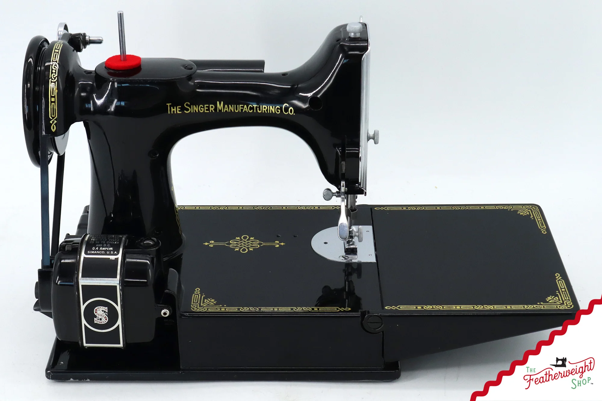 Singer Featherweight 221 Sewing Machine, AH575*** - 1948 - Image 6
