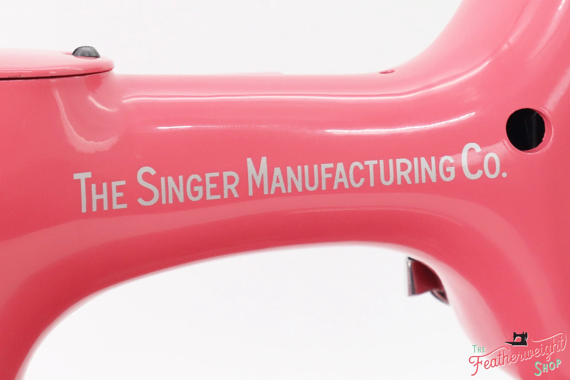 Singer Featherweight 221 Sewing Machine AJ117*** - Fully Restored in Happy Pink Grapefruit - Image 14