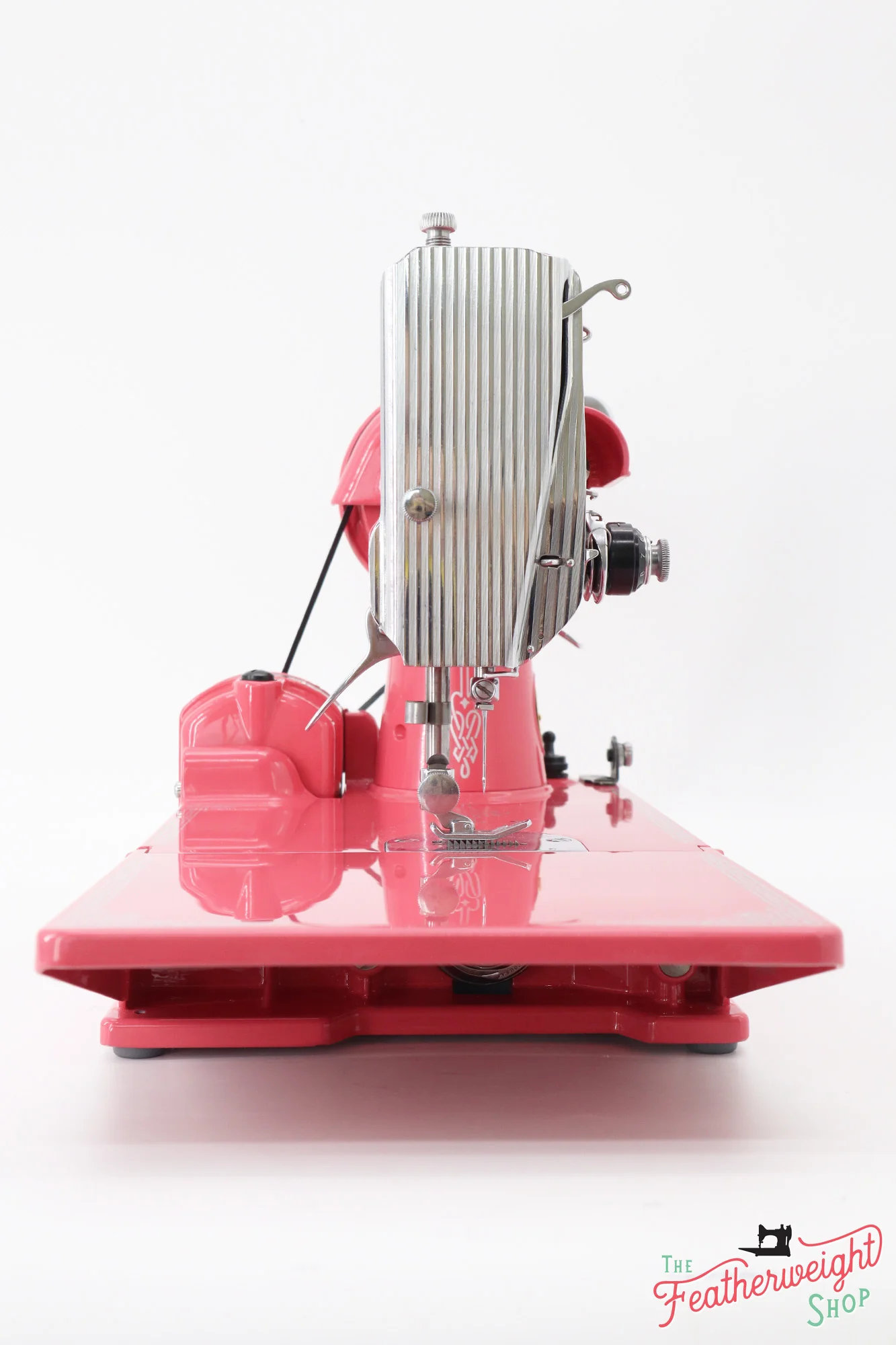 Singer Featherweight 221 Sewing Machine AJ117*** - Fully Restored in Happy Pink Grapefruit - Image 8