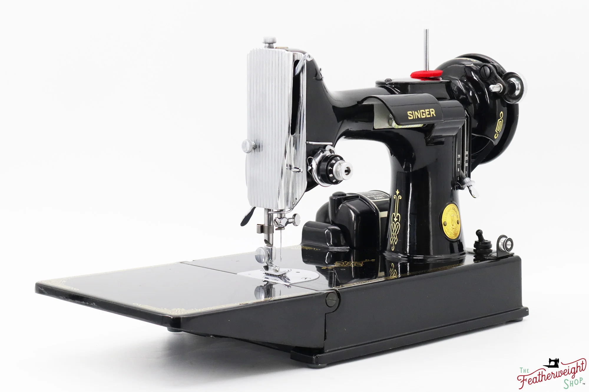 Singer Featherweight 221 Sewing Machine, AJ352*** - 1950 - Image 3
