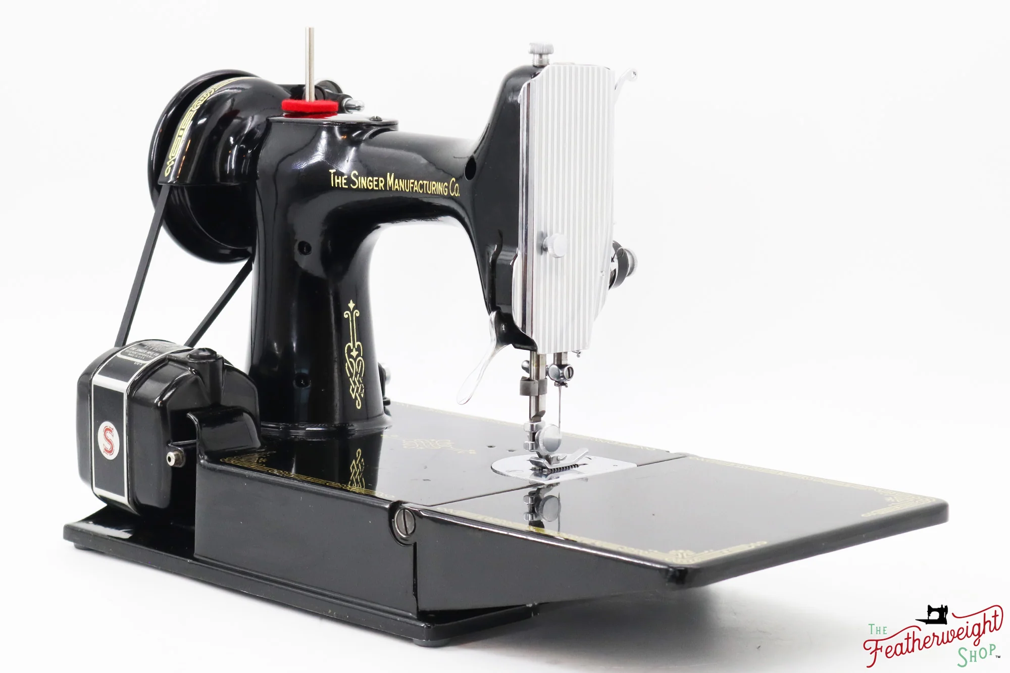Singer Featherweight 221 Sewing Machine, AJ360*** - 1950 - Image 5