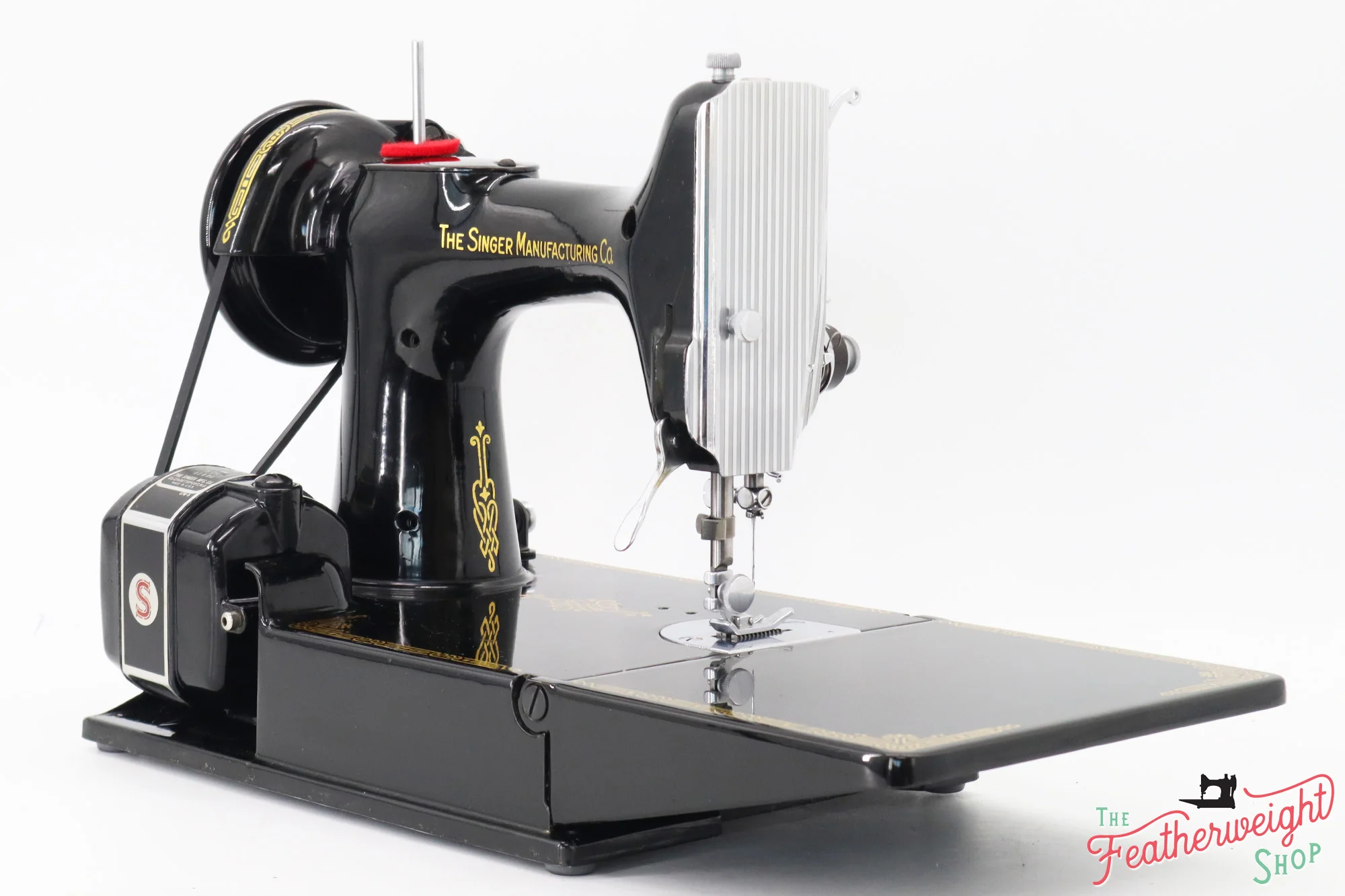 Singer Featherweight 221 Sewing Machine, AJ567*** - 1950 - Image 5