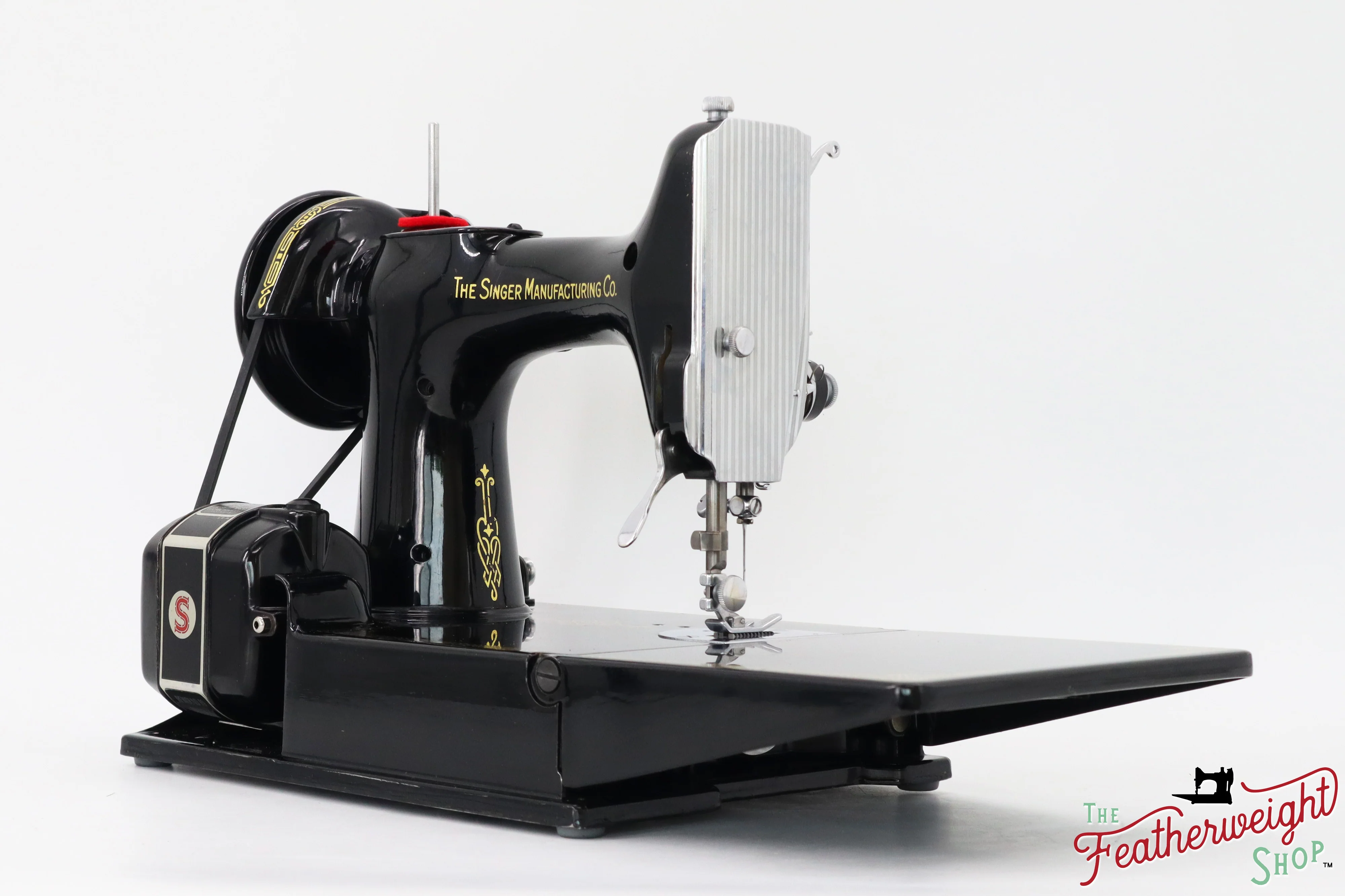 Singer Featherweight 221 Sewing Machine, AJ641*** - 1950 - Image 5