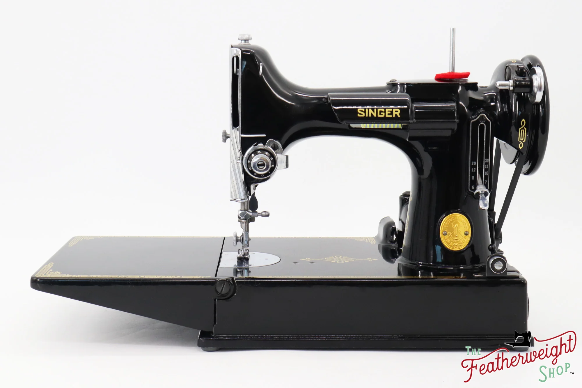 Singer Featherweight 221 Sewing Machine, AJ644*** - 1950 - Image 2