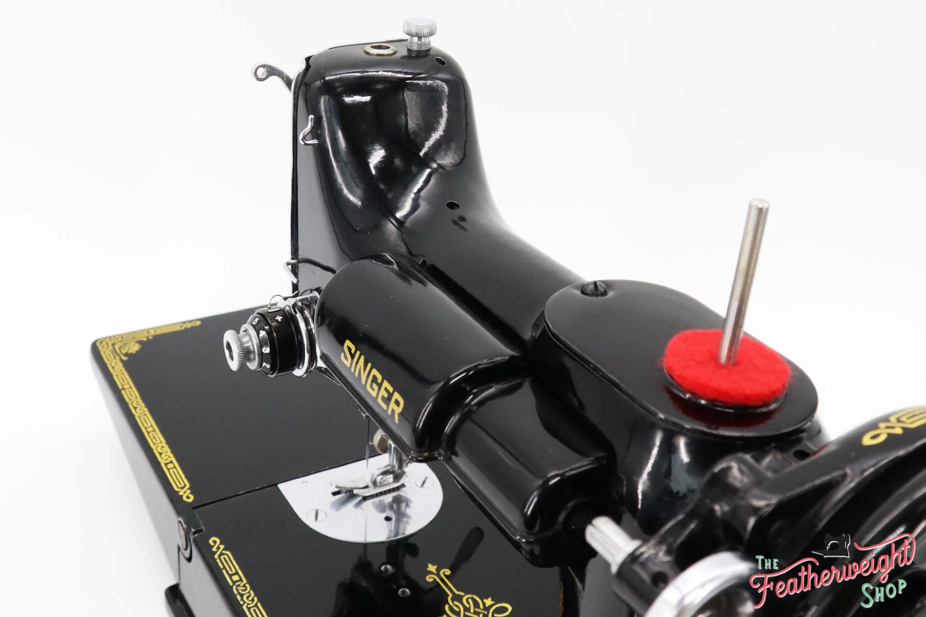 Singer Featherweight 221 Sewing Machine, AJ646*** - Image 13