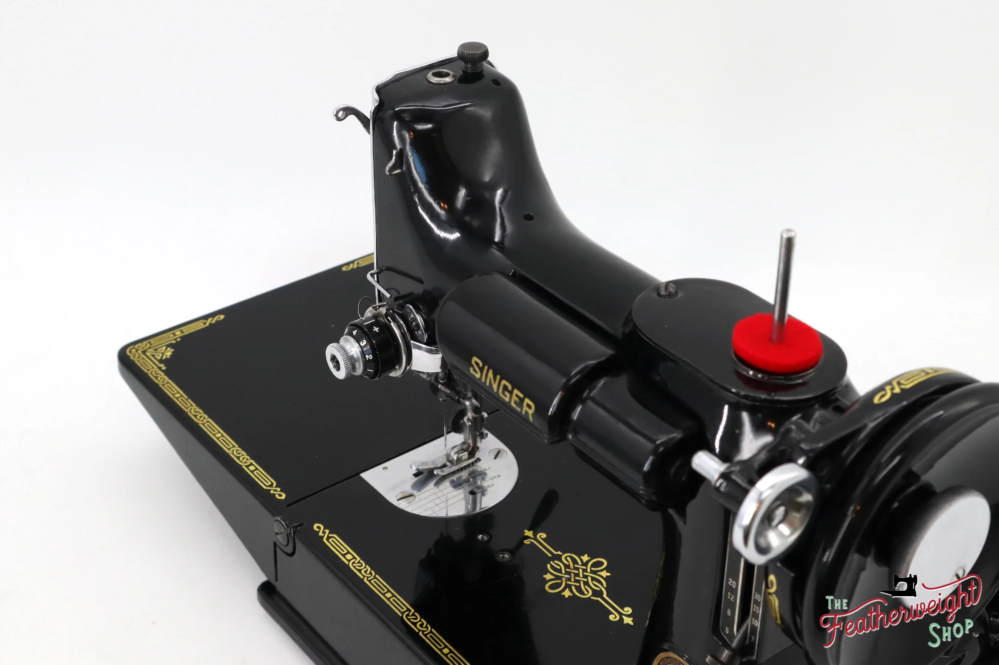 Singer Featherweight 221 Sewing Machine, AK990*** - 1952 - Image 13