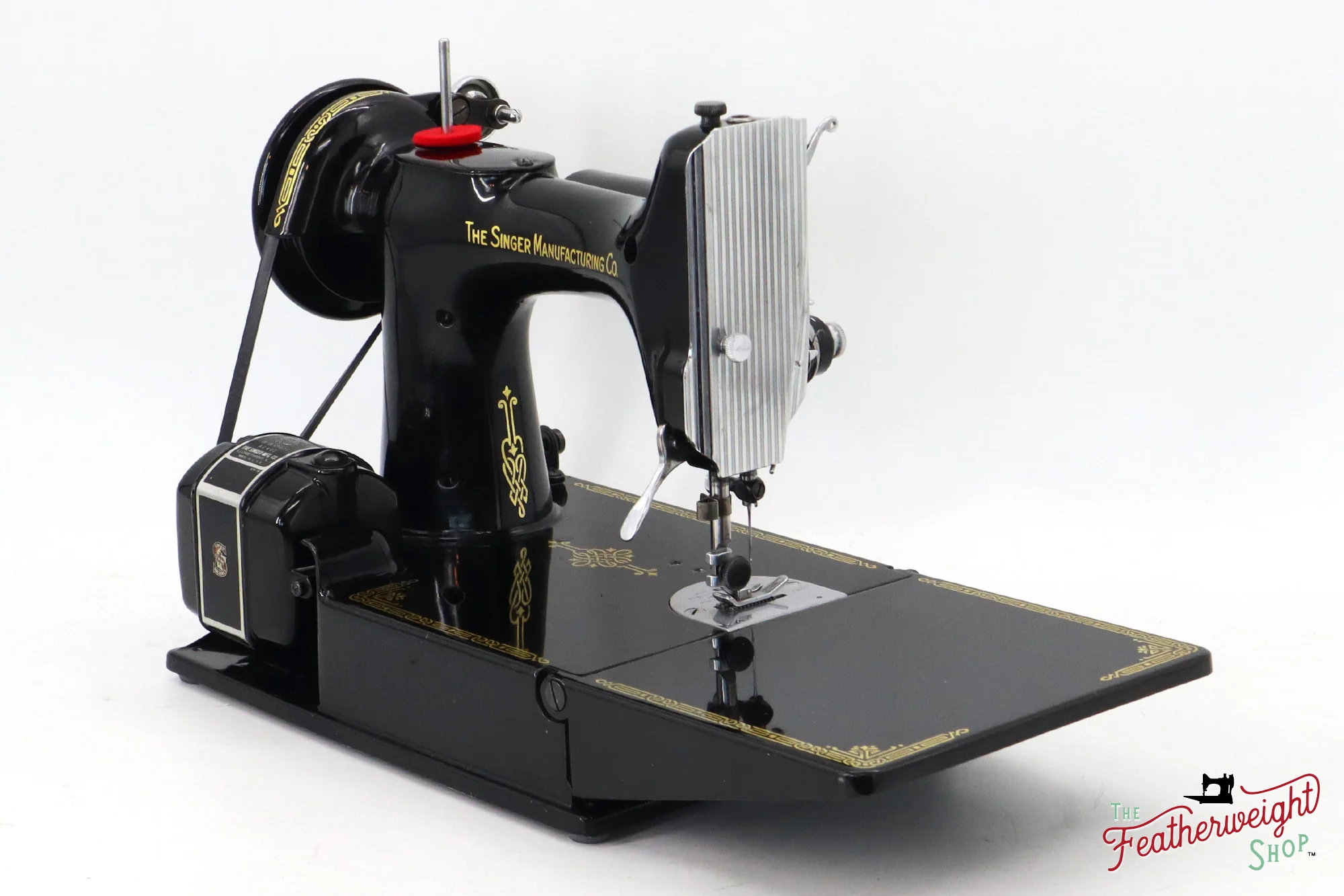 Singer Featherweight 221 Sewing Machine, AK990*** - 1952 - Image 5