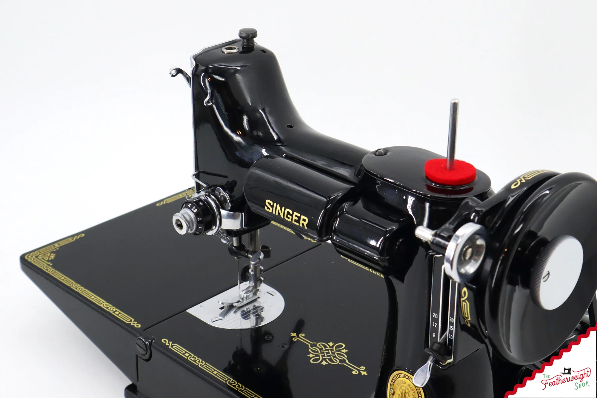 Singer Featherweight 221 Sewing Machine, AL1706** - 1952 - Image 12
