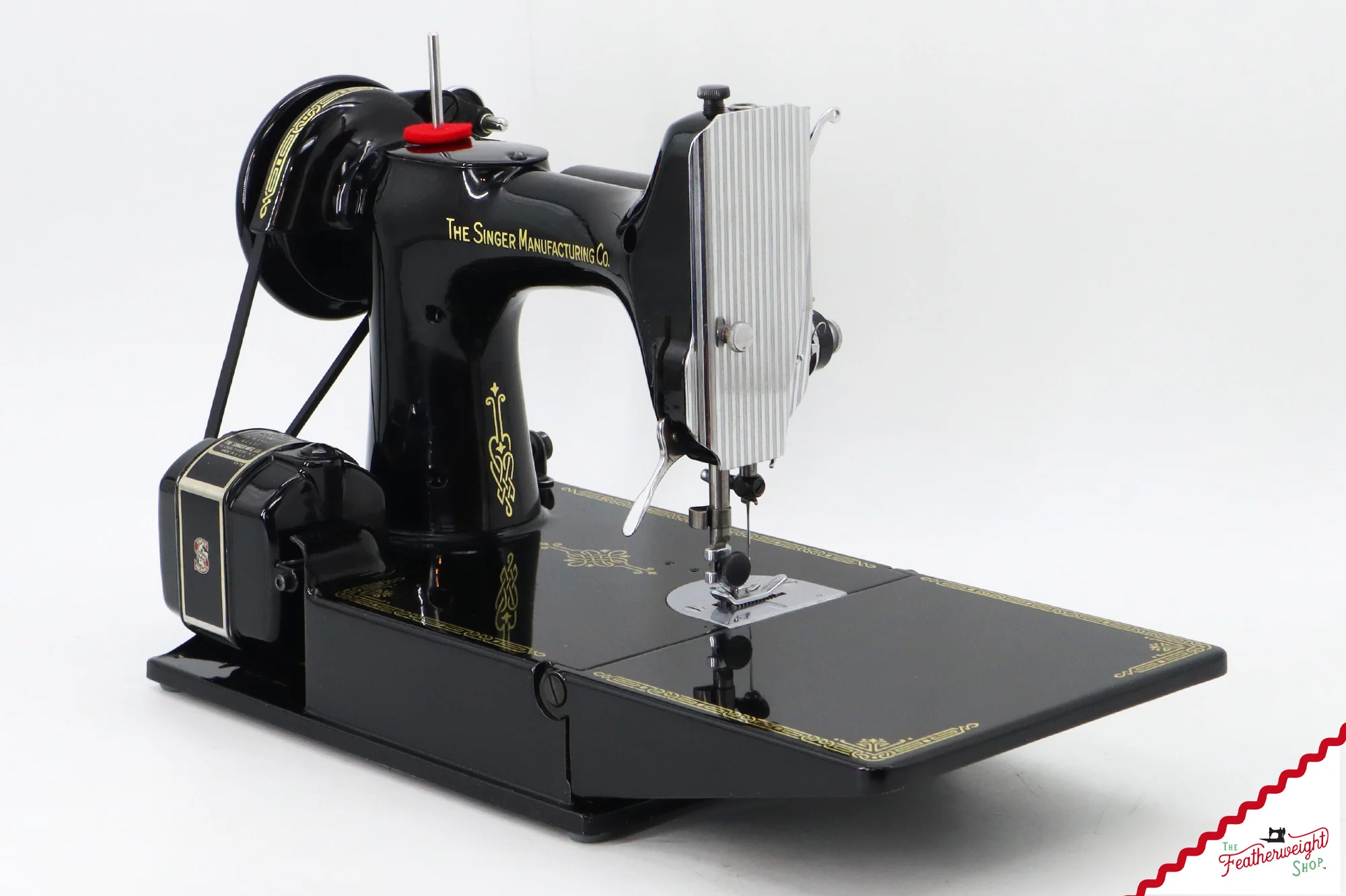 Singer Featherweight 221 Sewing Machine, AL1706** - 1952 - Image 4