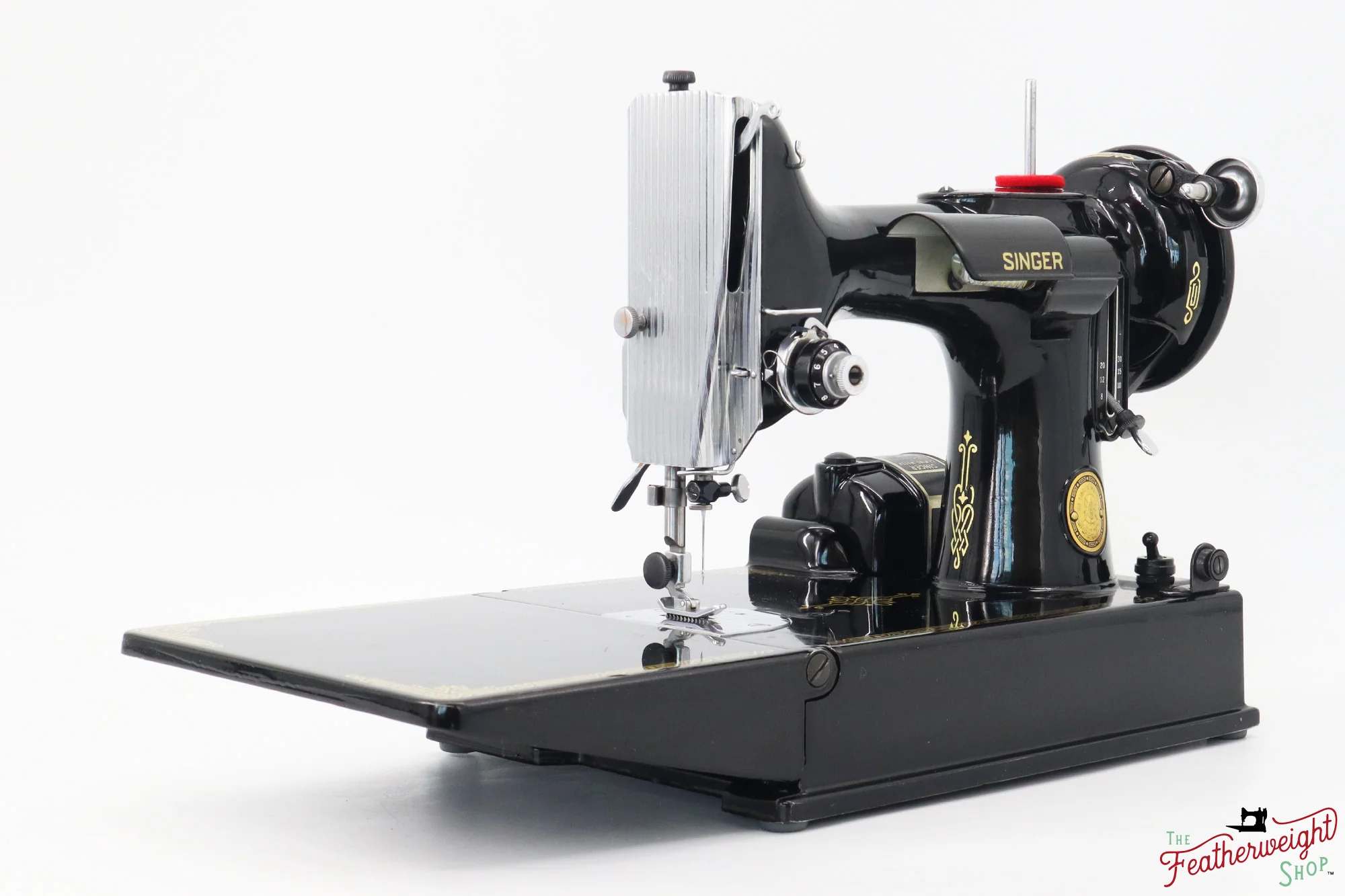 Singer Featherweight 221 Sewing Machine, AL391*** - 1953 - Image 3