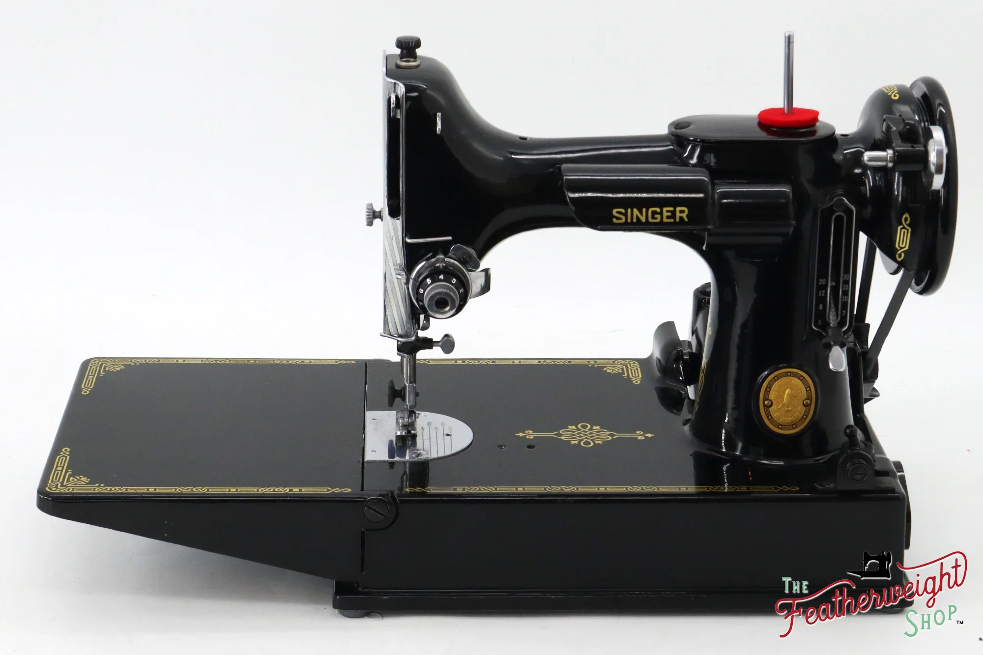 Singer Featherweight 221 Sewing Machine, AL418*** - 1953 - Image 3