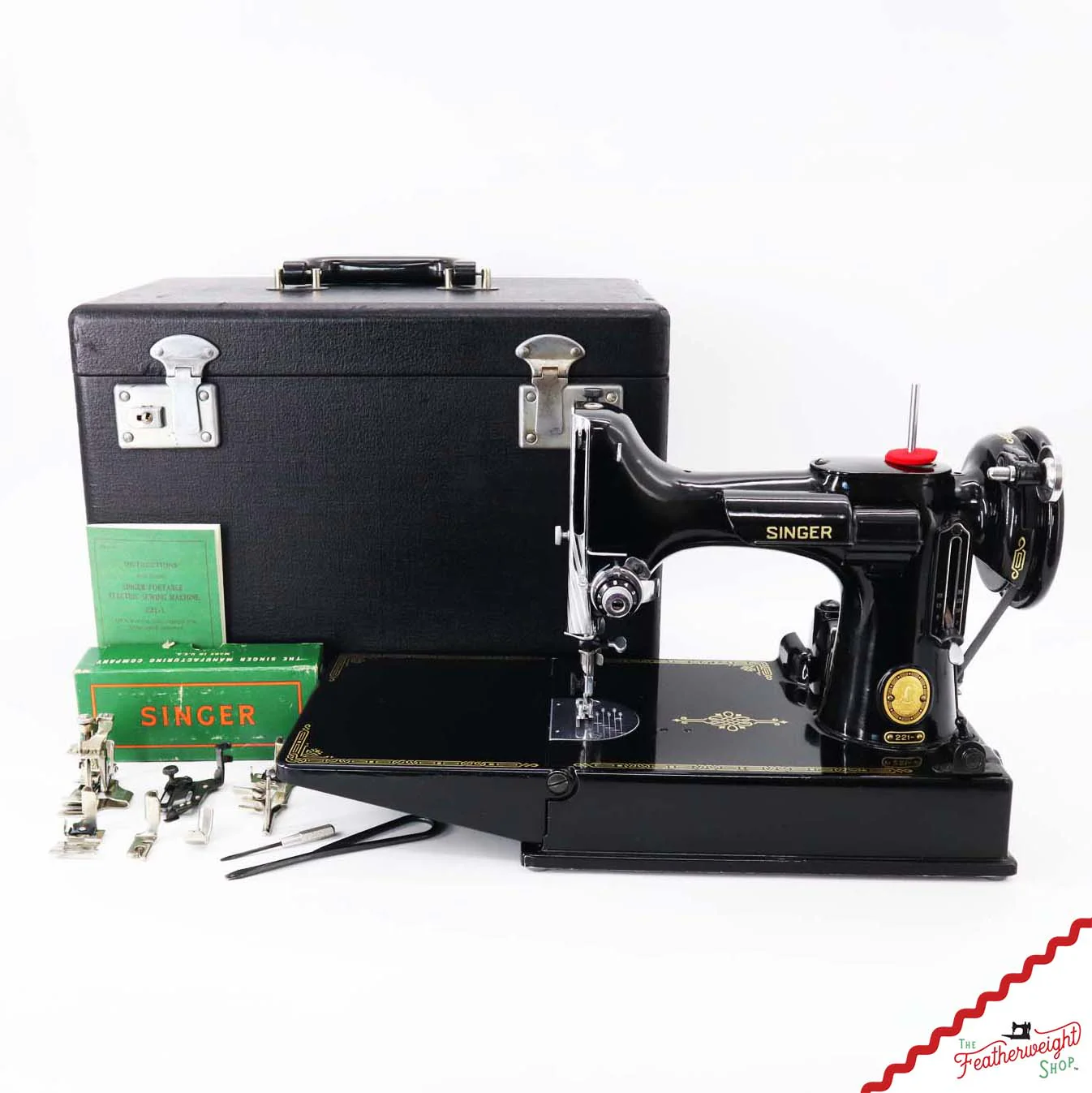 Singer Featherweight 221 Sewing Machine, AL4226** - 1953
