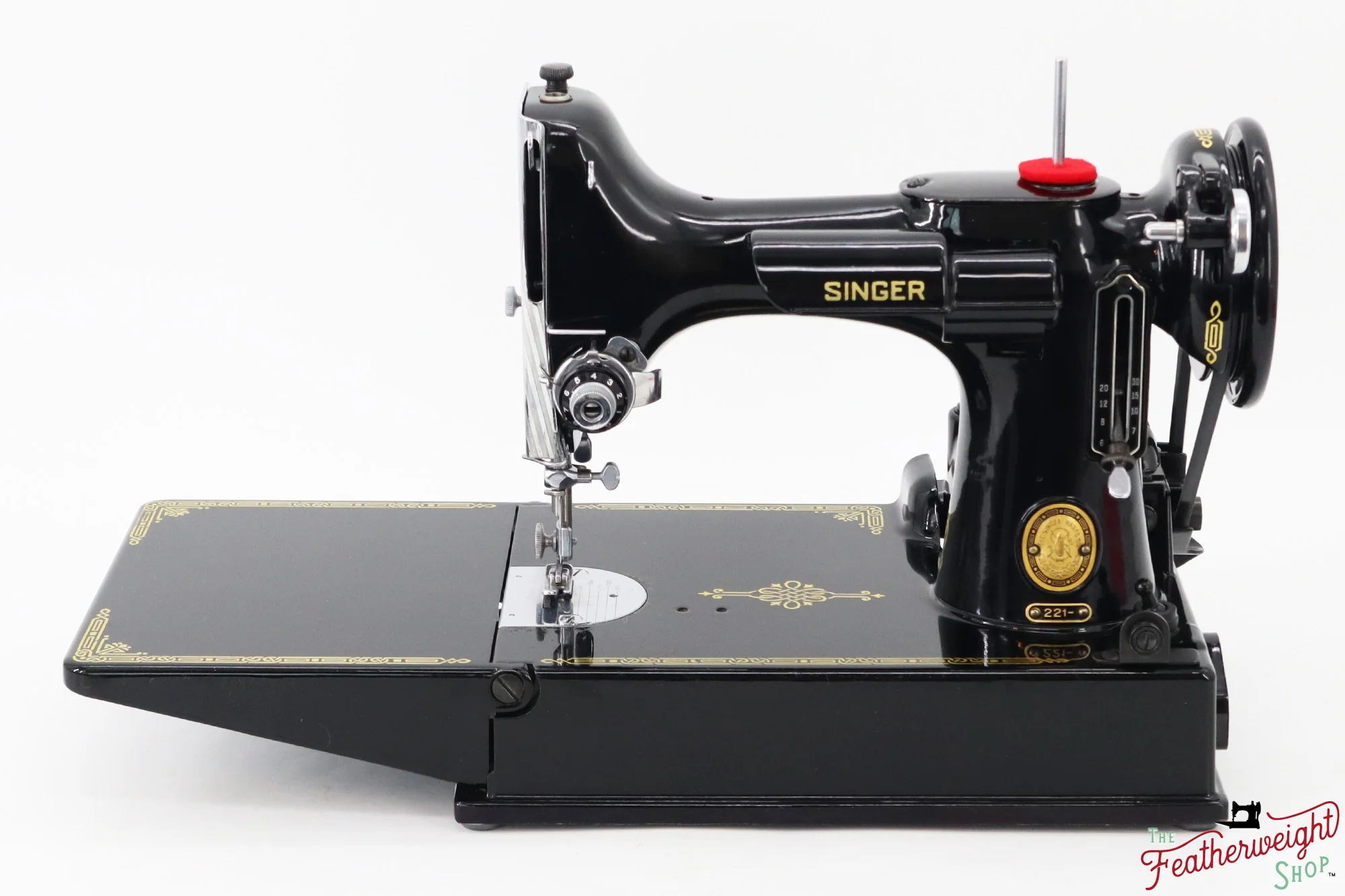Singer Featherweight 221 Sewing Machine, AL564*** - 1953 - Image 3