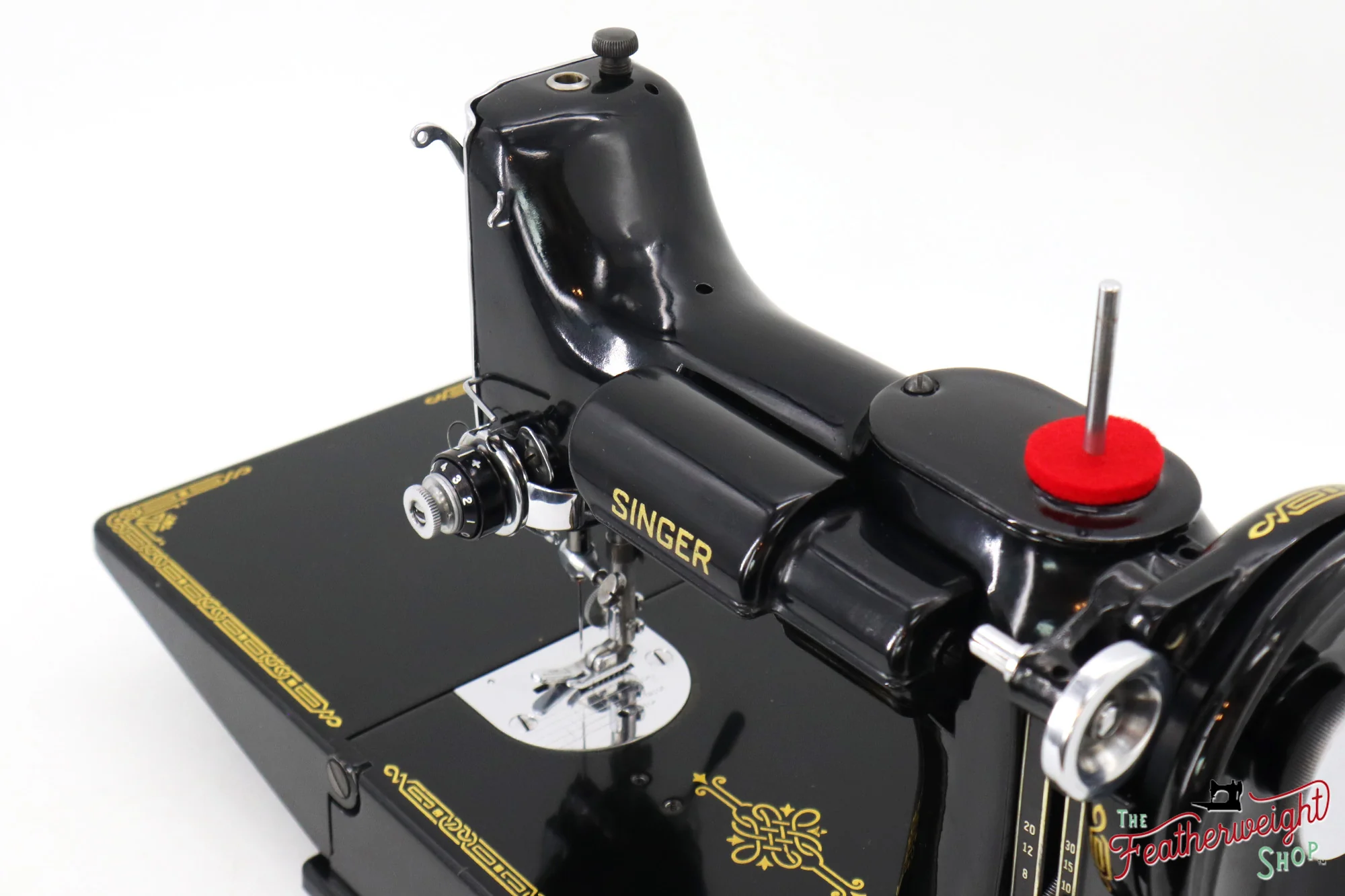 Singer Featherweight 221 Sewing Machine, AL567*** - 1953 - Image 13