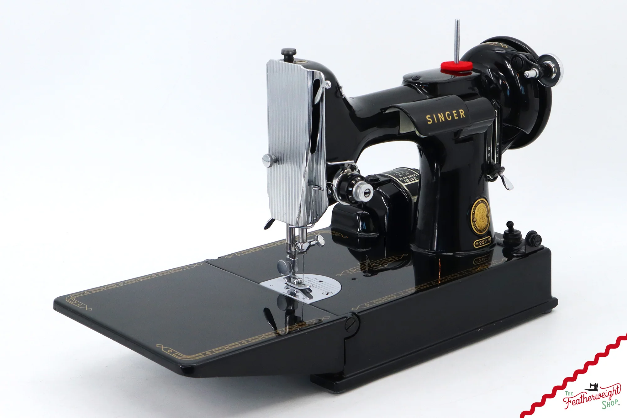 Singer Featherweight 221 Sewing Machine, AL574*** - 1953 - Image 2