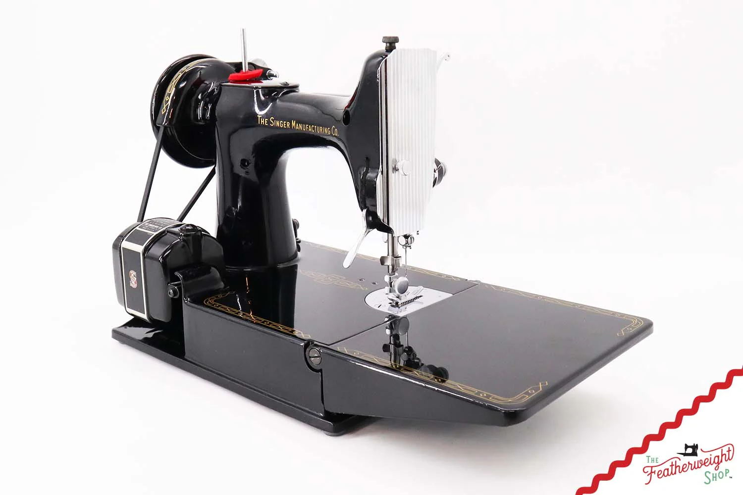 Singer Featherweight 221 Sewing Machine, AL697*** - 1954 - Image 5