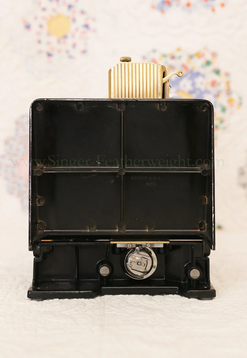 Singer Featherweight 221 Sewing Machine, AL721*** GOLD PLATED!!! - Image 6