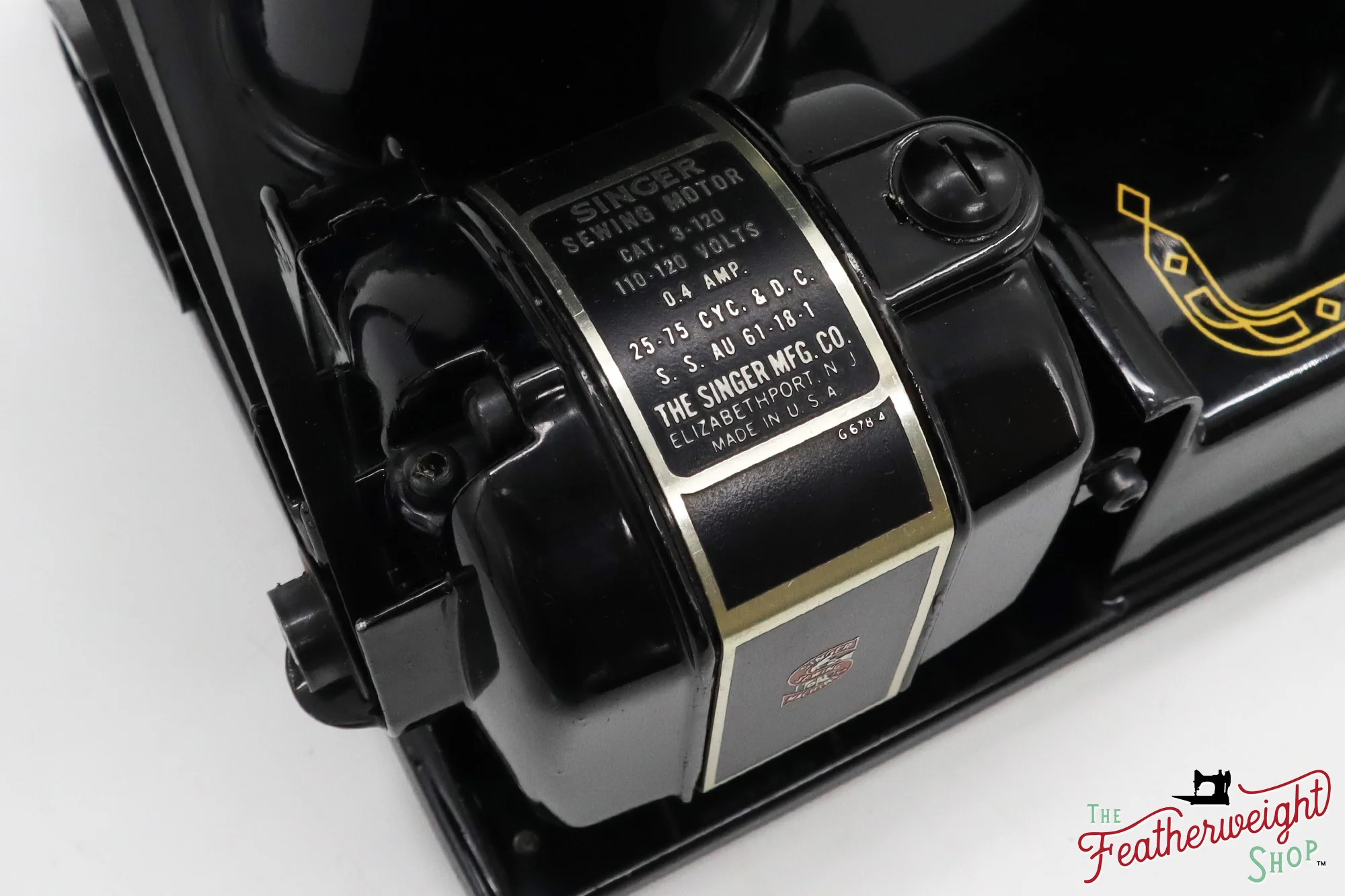 Singer Featherweight 221 Sewing Machine, AL735*** - 1954 - Image 15