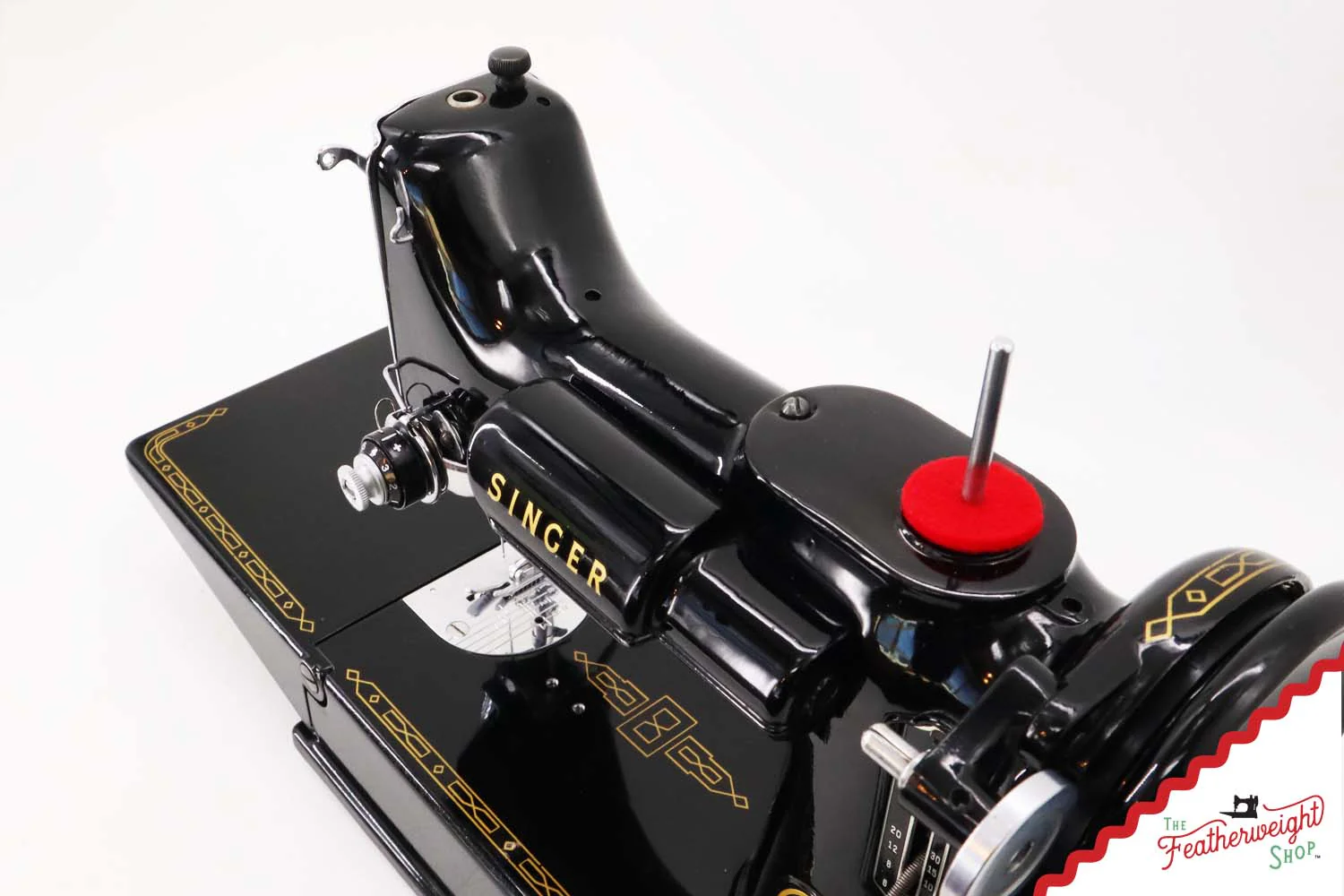 Singer Featherweight 221 Sewing Machine, AL9069** - 1955 - Image 8